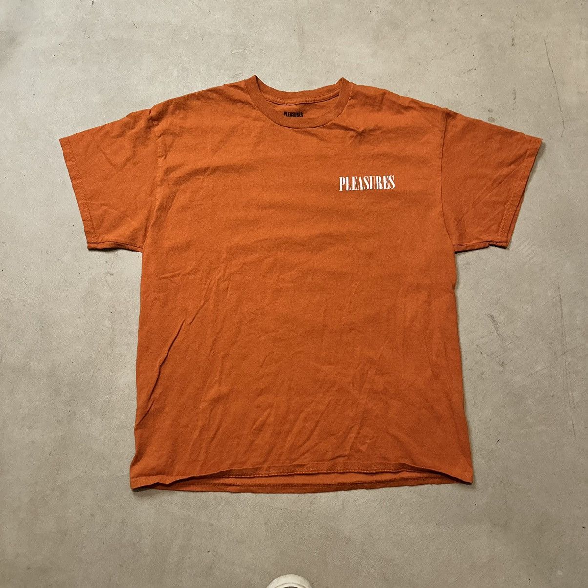 Pleasures Burnt Orange Pleasures Streetwear T-Shirt Size XL Size US XL / EU 56 / 4 - 3 Thumbnail