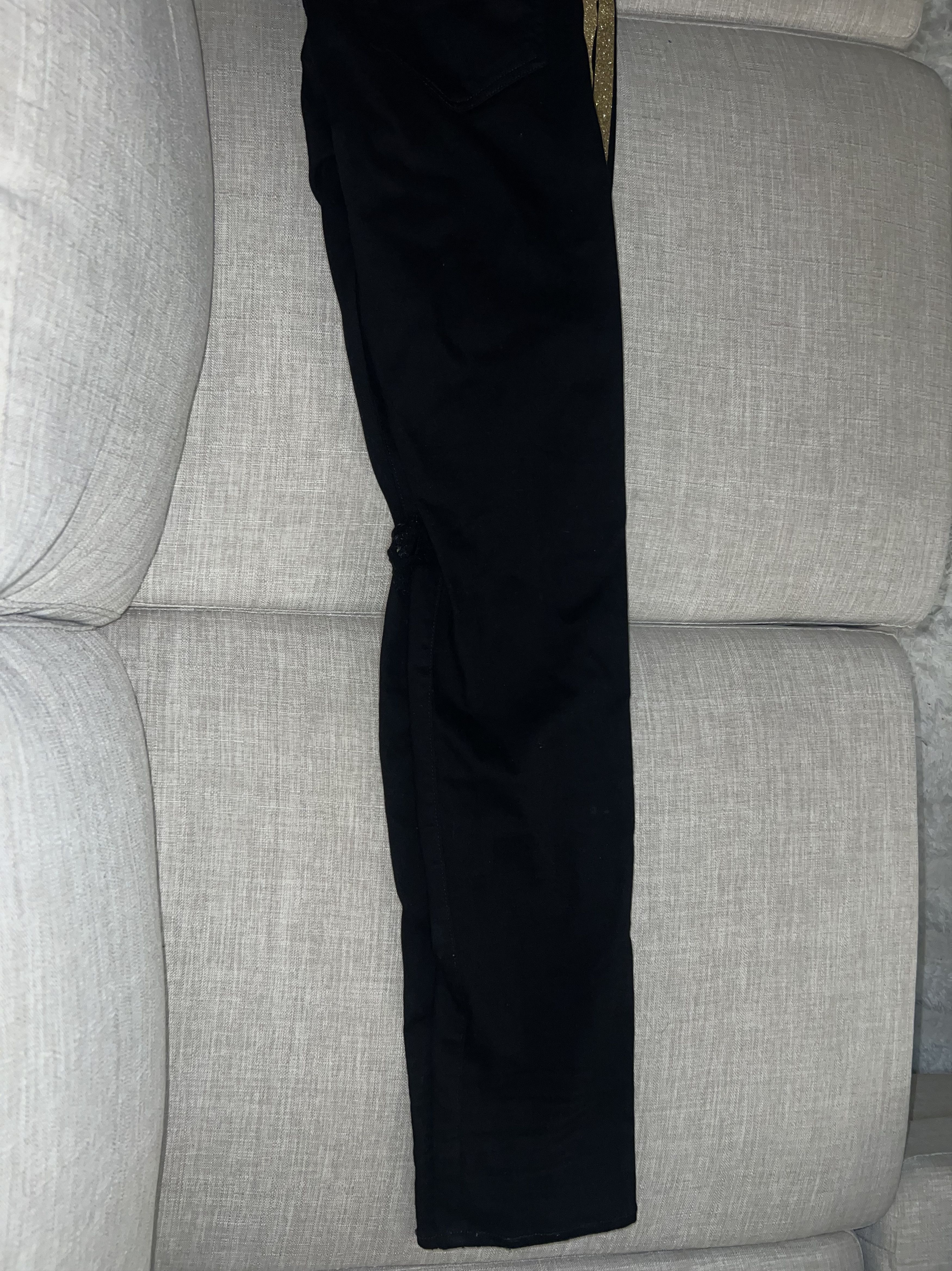 Amiri Black and Gold Glitter Amiri Size US 36 / EU 52 - 7 Thumbnail