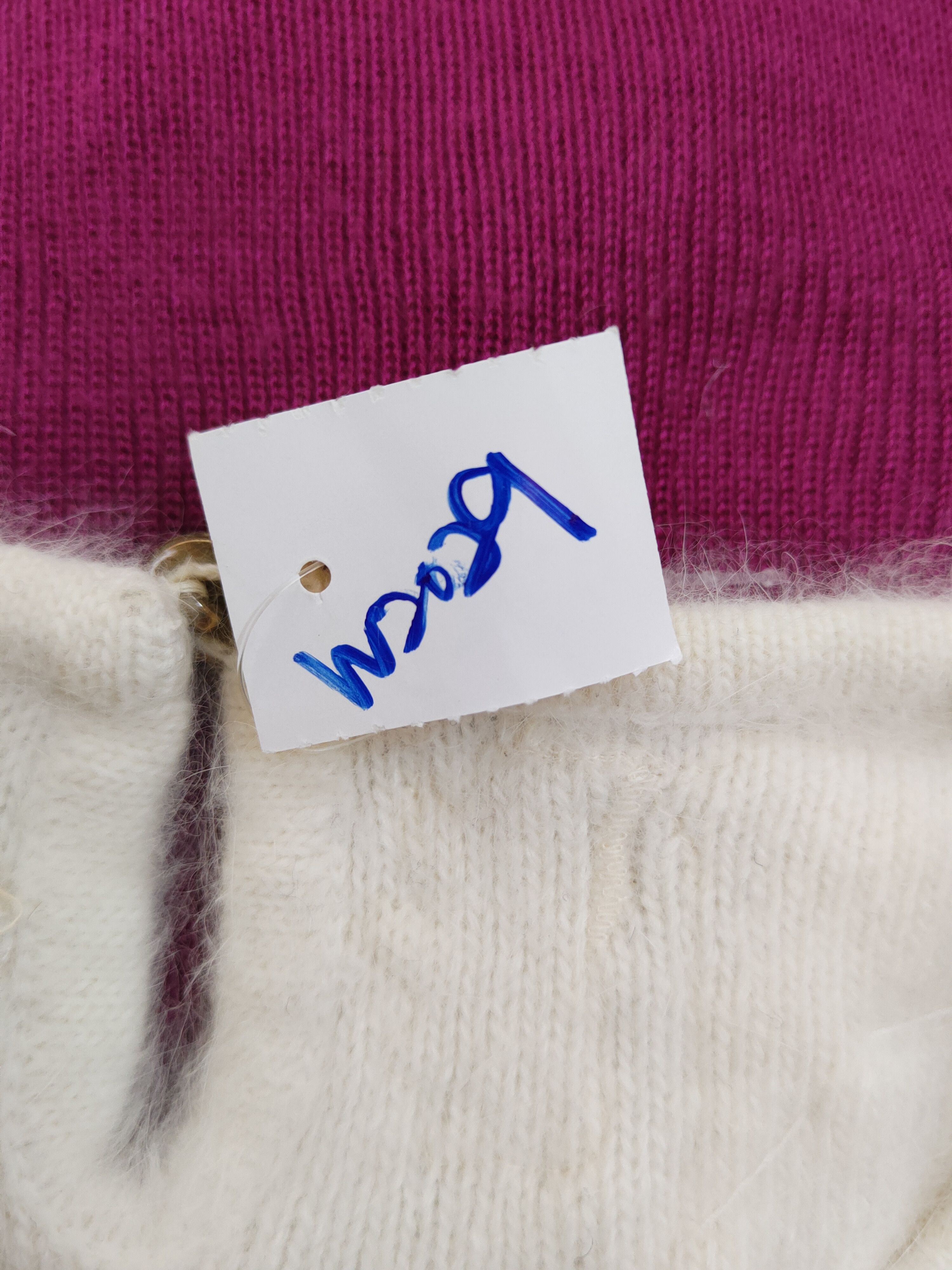 Japanese Brand Japanese Brand White Shag Shaggy Fur Mohair Knitwear #W2029 Size S / US 4 / IT 40 - 12 Thumbnail