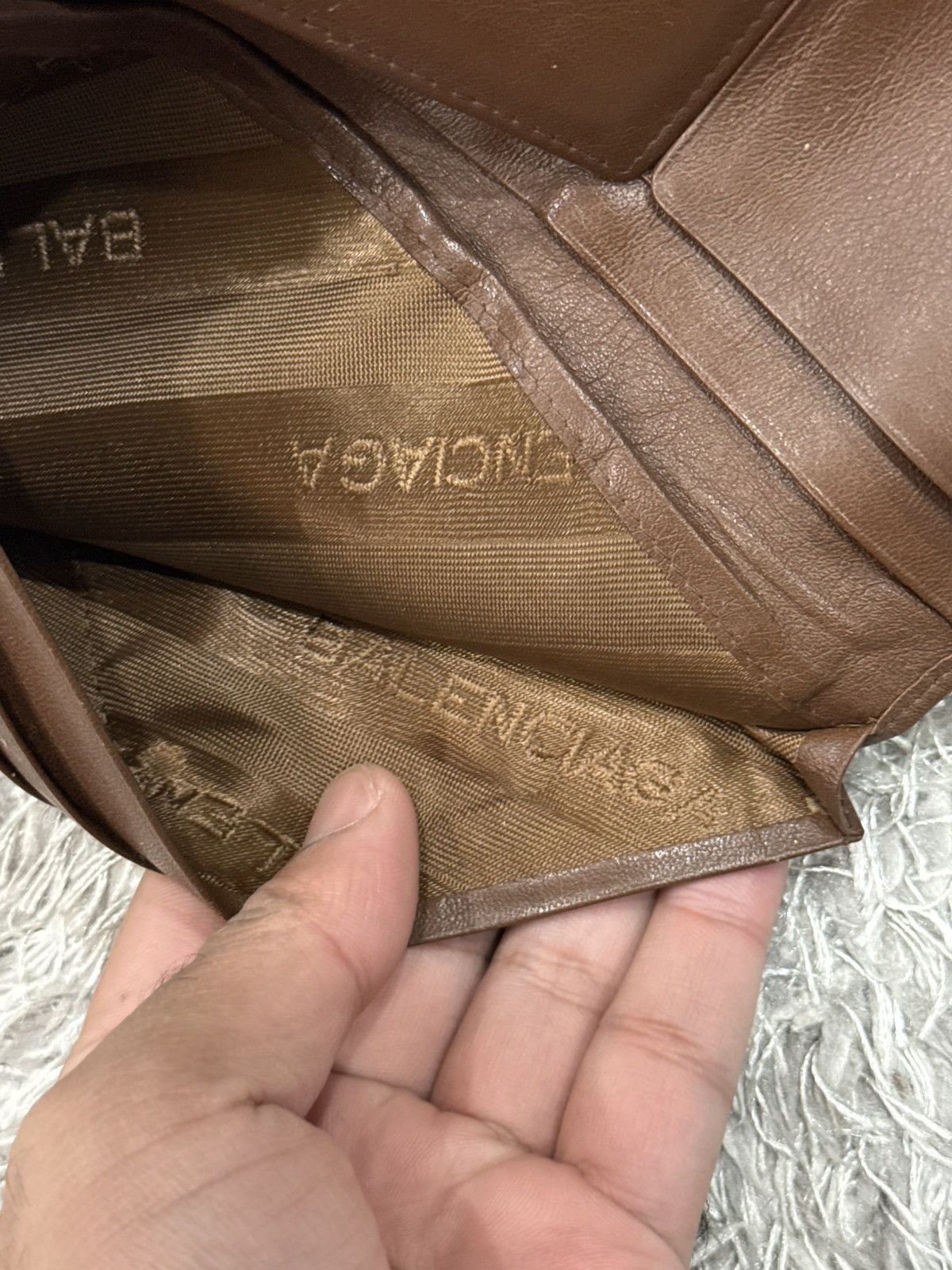 Balenciaga VINTAGE BALENCIAGA FRASER LEATHER WALLET Size ONE SIZE - 5 Thumbnail