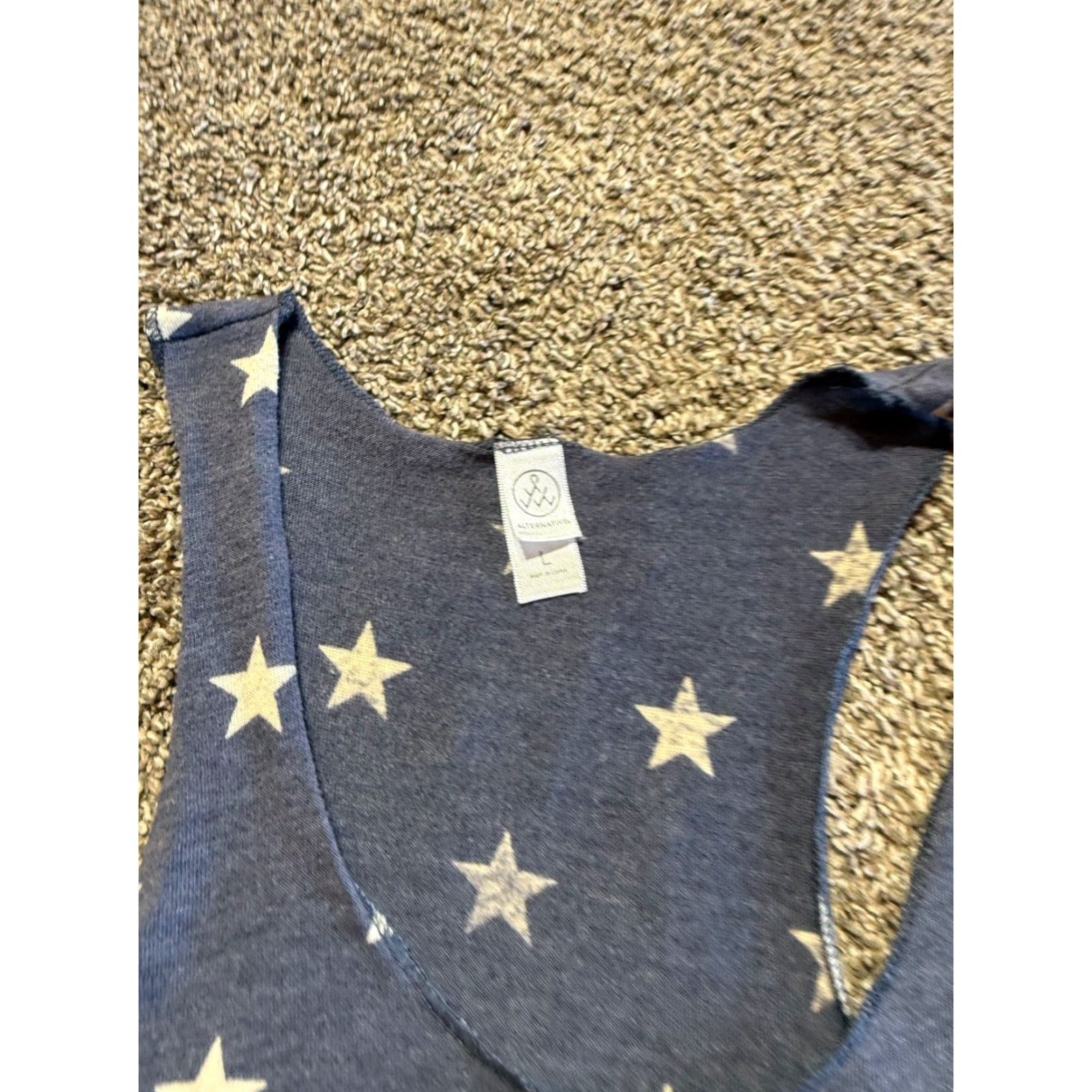 Alife Wyoming Tank Top Shirt L Women Red 100% Cotton Lightweight Basic - Best Life Lot Of 2 Size L / US 10 / IT 46 - 3 Thumbnail