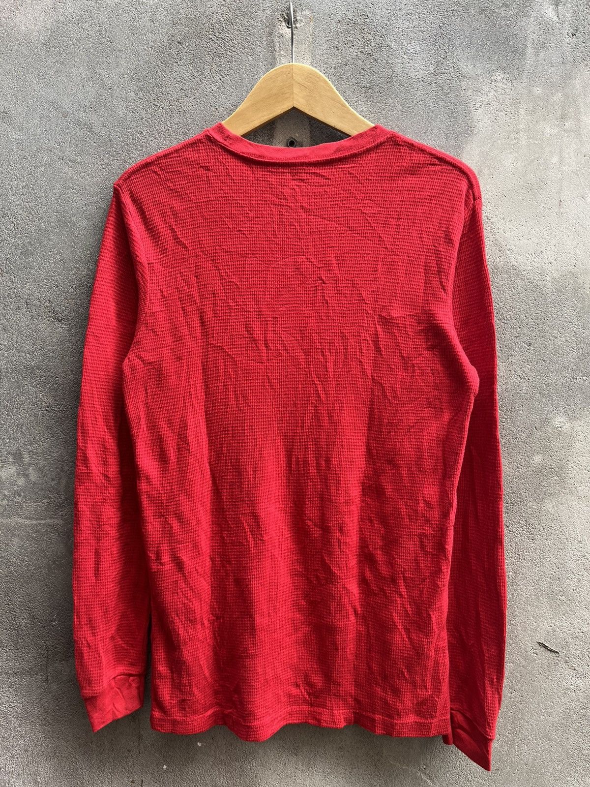 Human Made × Hysteric Glamour × Kapital Vintage Santa “HO HO HO” Tee – Waffle Knit Holiday Shirt Size US M / EU 48-50 / 2 - 2 Thumbnail