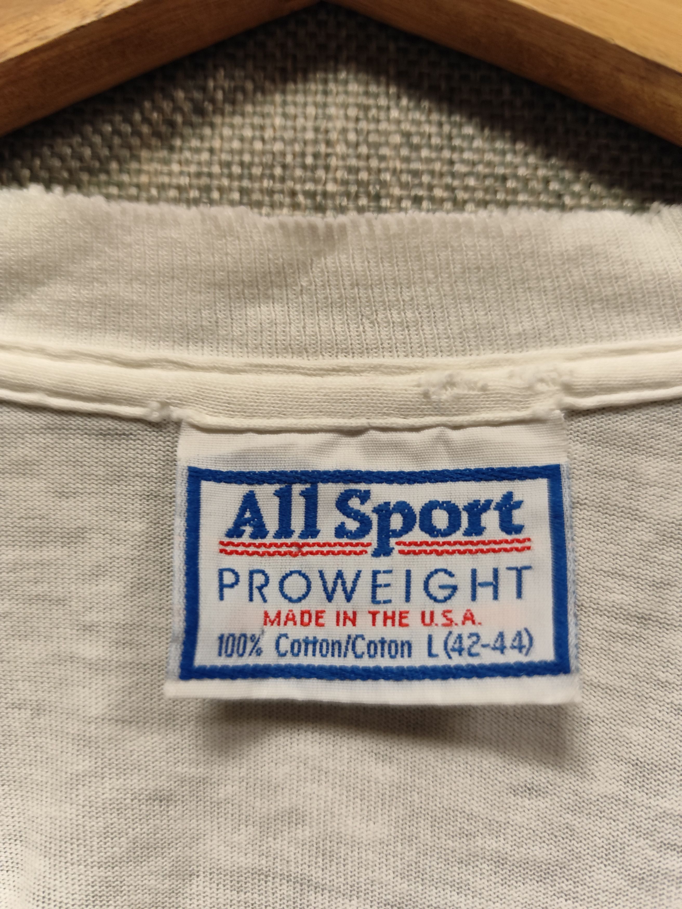 All Sport × UEFA × Vintage Vintage 90s t shirt uefa euro cups football made in usa Size US L / EU 52-54 / 3 - 3 Thumbnail