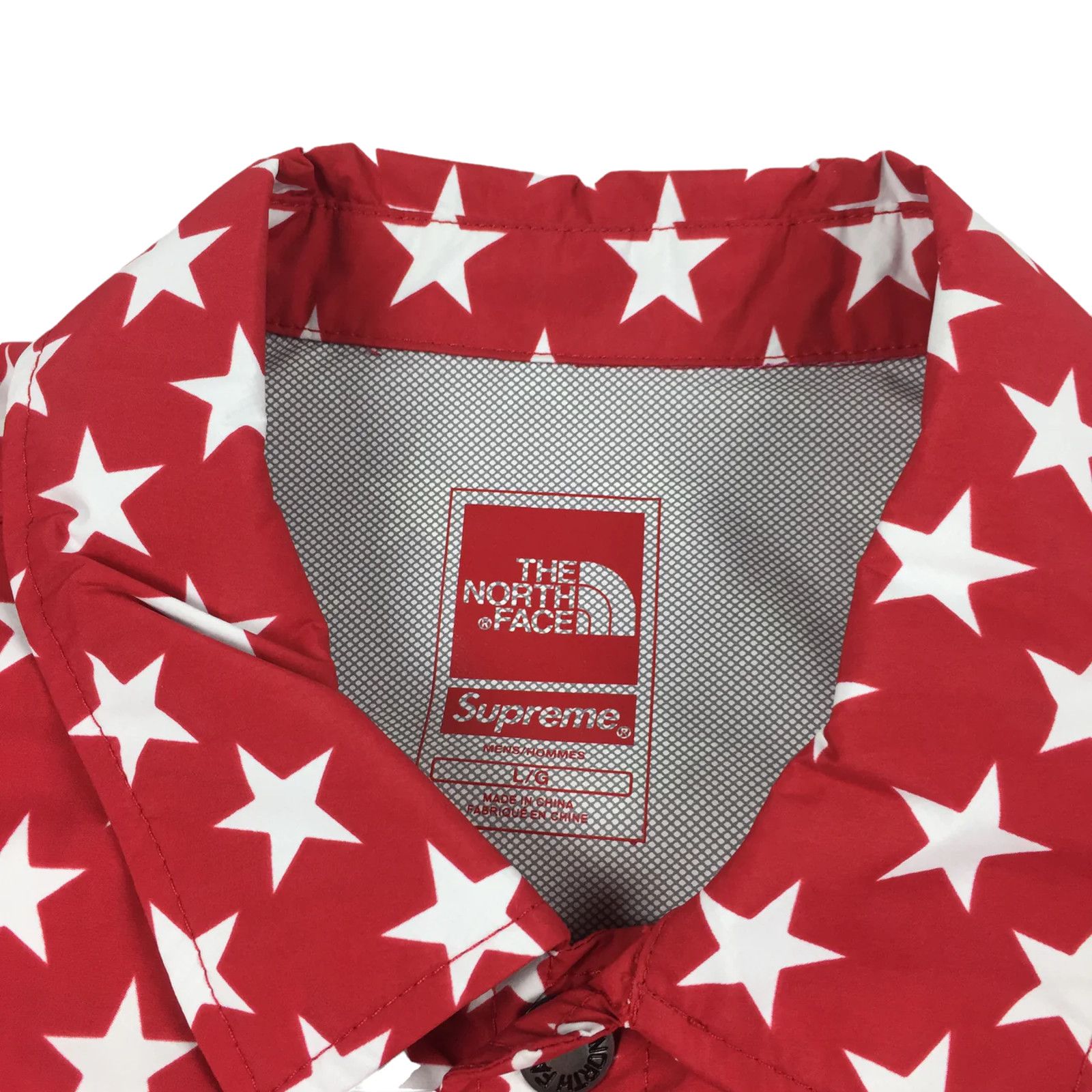 Supreme 2015 Supreme x The North Face Packable Red Stars Coach Size US L / EU 52-54 / 3 - 4 Thumbnail