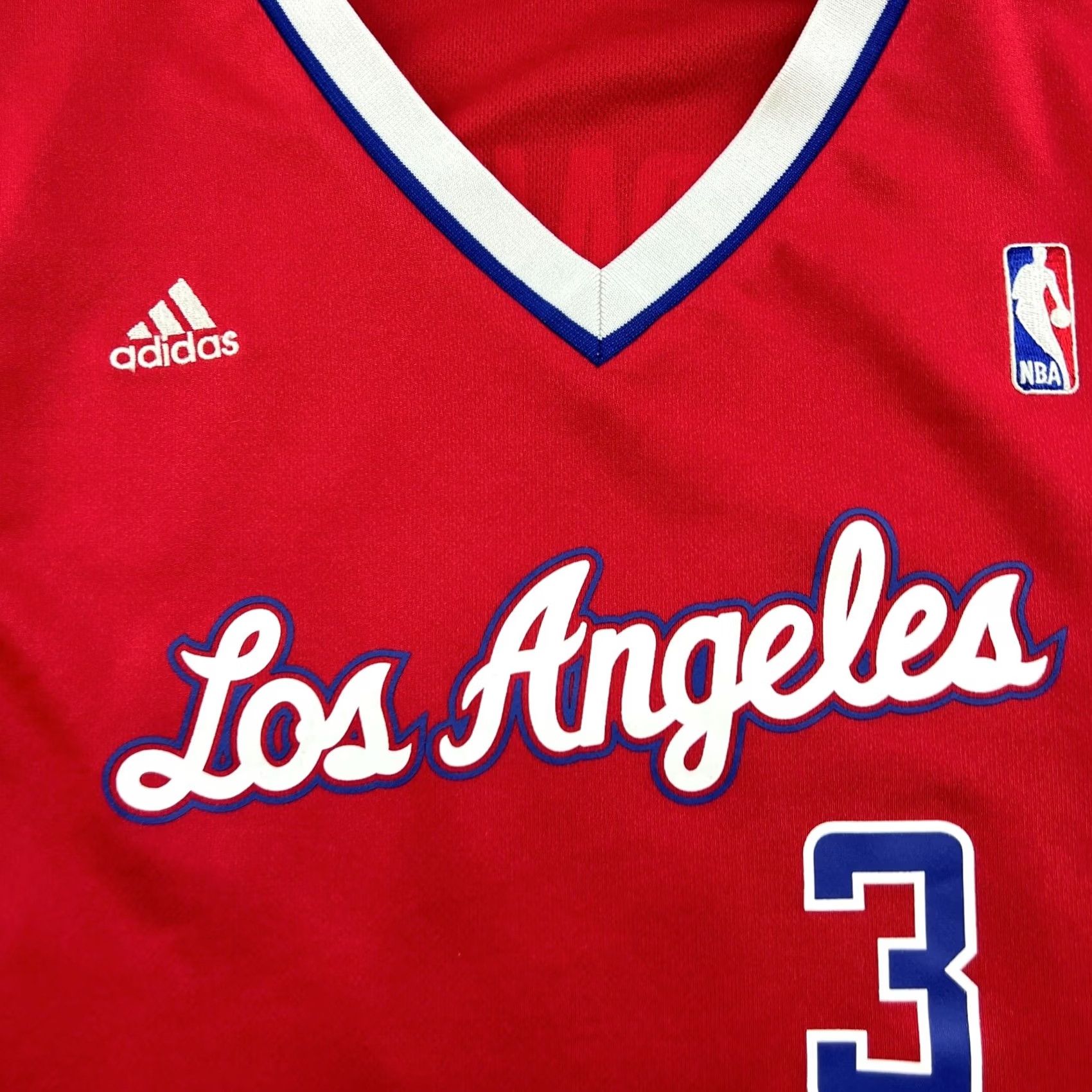 Adidas adidas LA Clippers Chris Paul 2013 Basketball Jersey Tank Mens Medium Red Polyester Athletic Moisture Wicking Sports Size US M / EU 48-50 / 2 - 6 Thumbnail