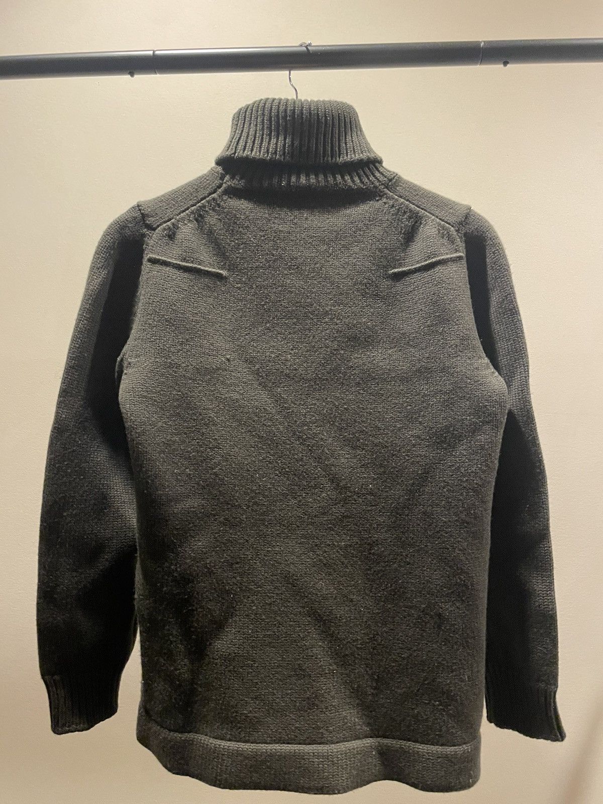 Dior × Hedi Slimane Dior Homme FW 2002 “Reflexion” Chain Turtleneck Size US M / EU 48-50 / 2 - 2 Thumbnail