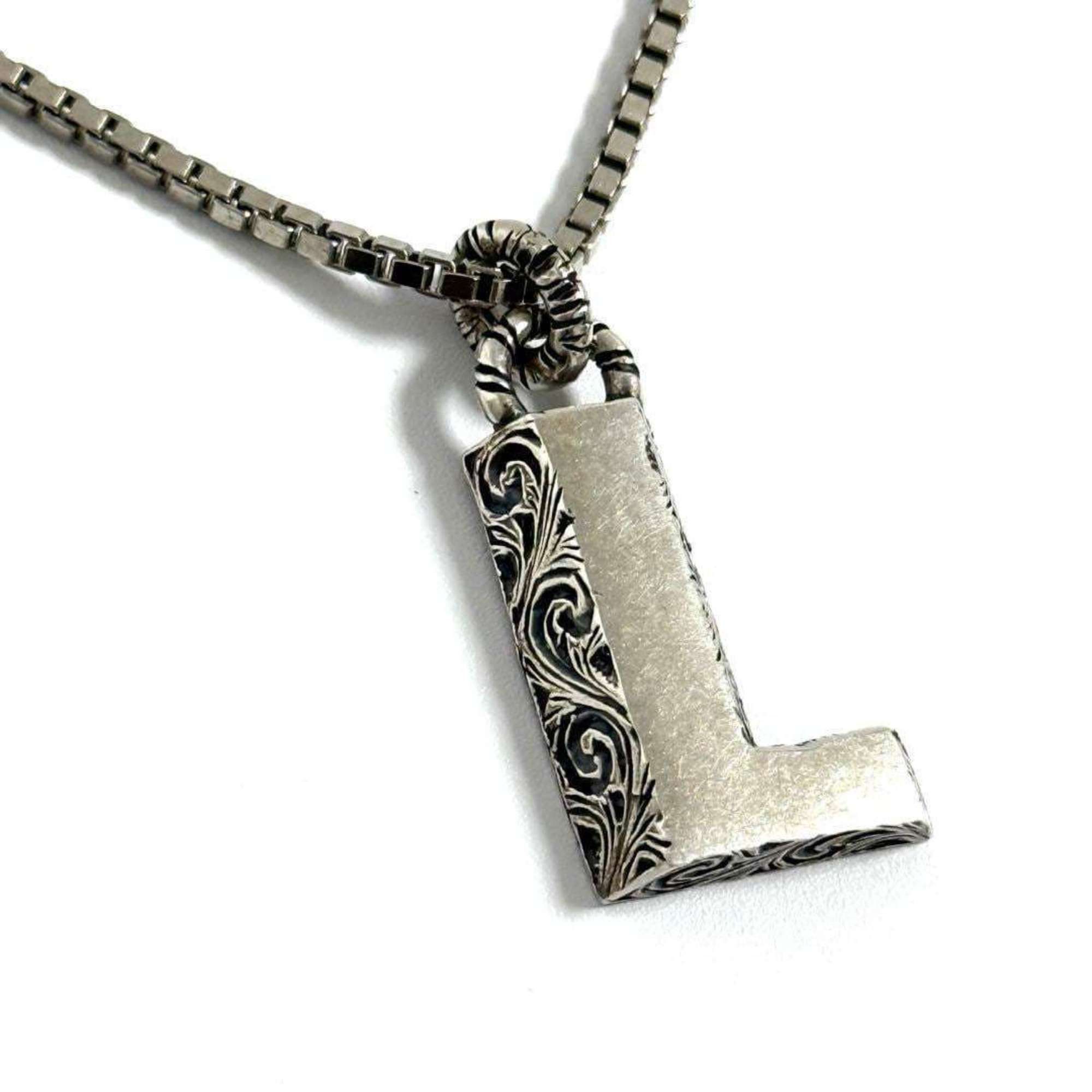 Gucci Gucci Alphabet Necklace Pendant Initial L Size ONE SIZE - 1 Thumbnail