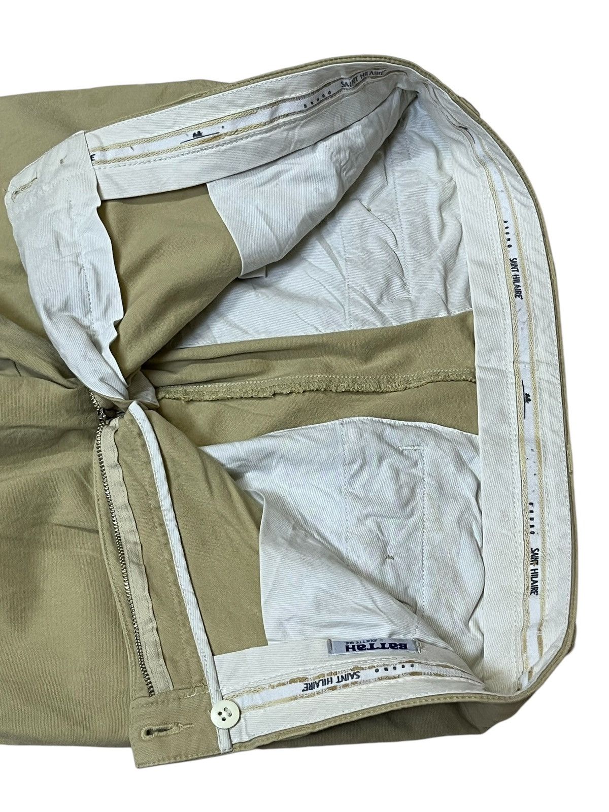 Vintage VINTAGE BRUNO SAINT HILAIRE MADE IN FRANCE CASUAL PANTS Size US 34 / EU 50 - 10 Thumbnail