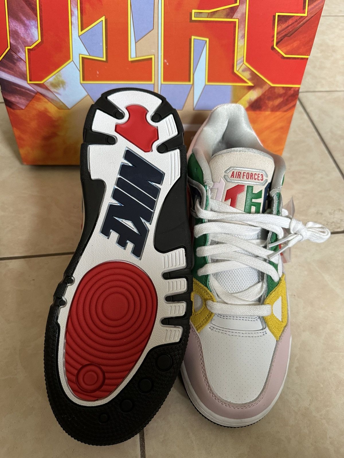 Nike Nike Air Force 3 Low SP Nigo White Size US 10 / EU 43 - 5 Thumbnail