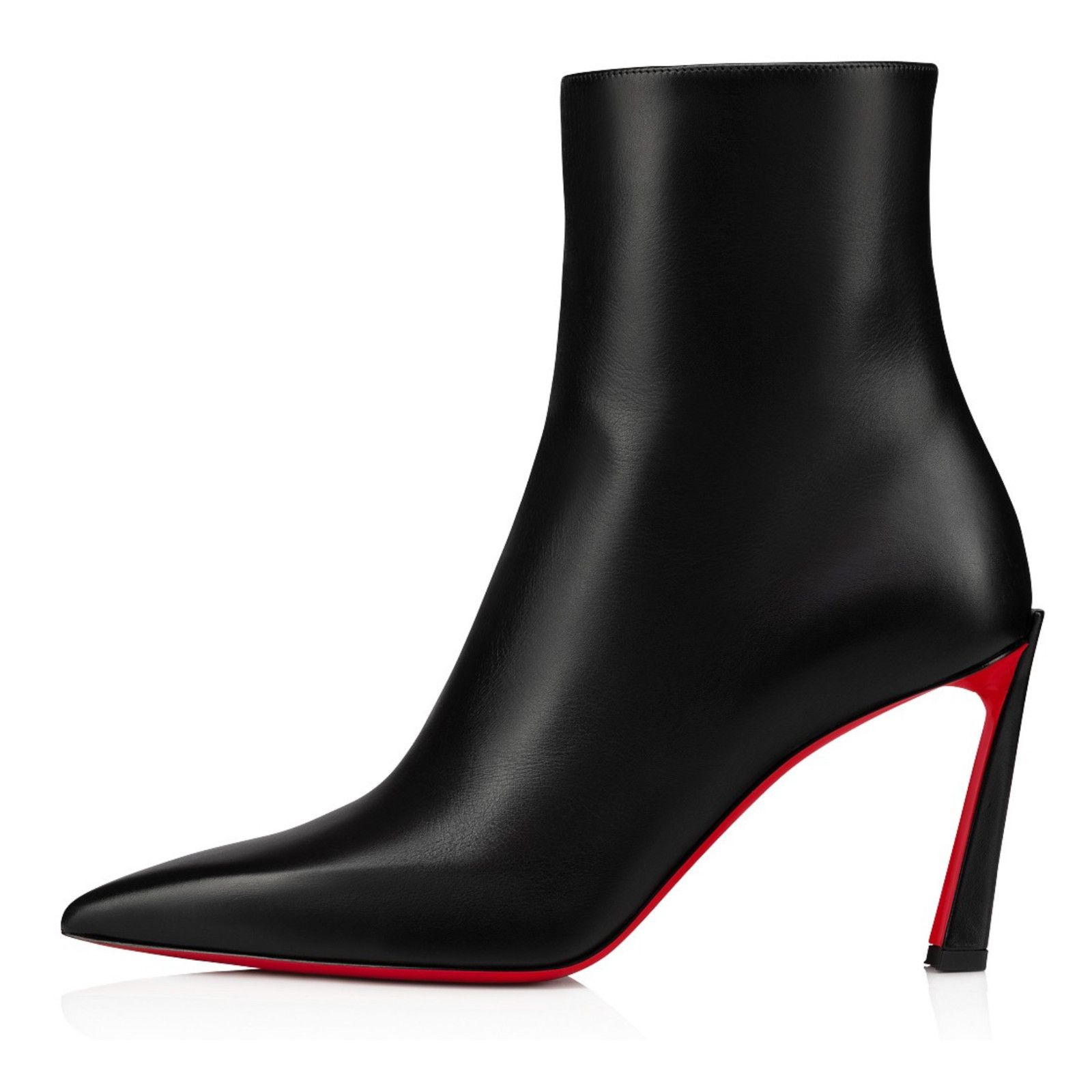 Christian Louboutin Christian Louboutin Condora Booty 85 Black Calf Leather Size US 11 / IT 41 - 3 Thumbnail