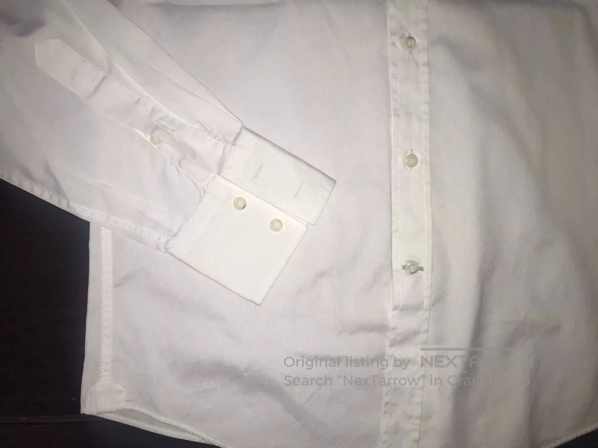 Brunello Cucinelli elegant white shirt with waterfall sleeves. Size S / US 4 / IT 40 - 6 Thumbnail