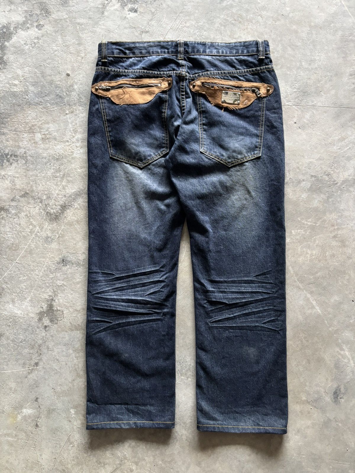 Dolce & Gabbana DOLCE GABBANA distressed archived jeans washed whiskered Size US 35 - 12 Thumbnail