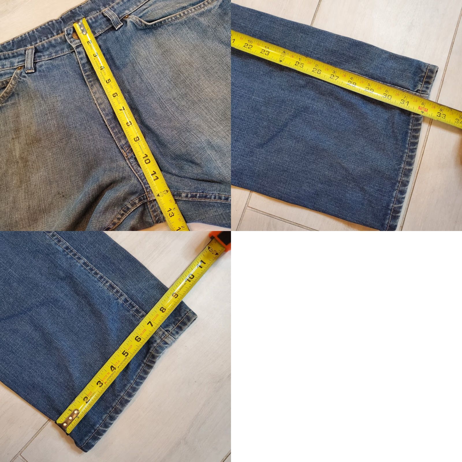 Vintage R.M. Williams Jeans 38 Regular Bootcut 5-Pocket Blue Cotton Made In Australia Mens Size US 38 / EU 54 - 8 Thumbnail
