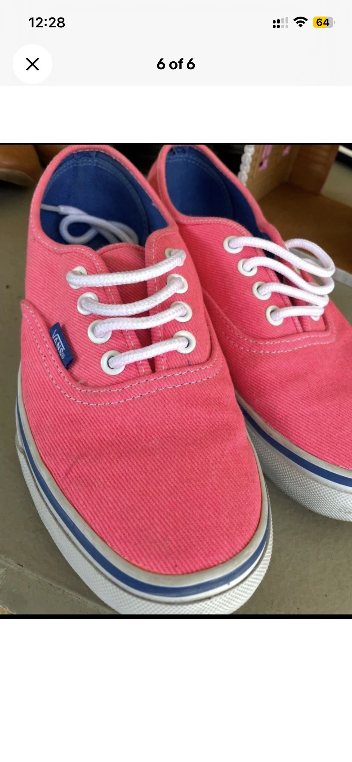 Vans Neon pink vans Size US 7 / IT 37 - 1 Thumbnail