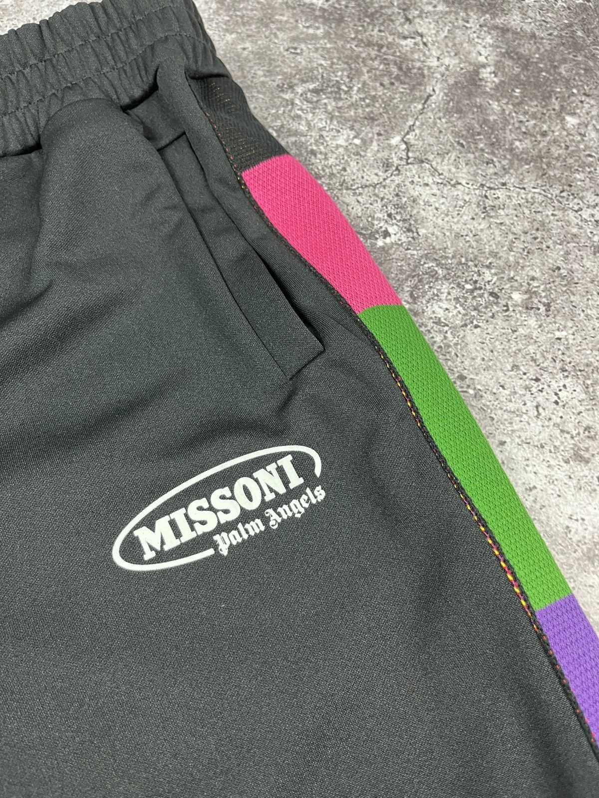 Missoni × Palm Angels Palm Angels x Missoni Track-Pants With Decorative Stripes Size US 34 / EU 50 - 3 Thumbnail