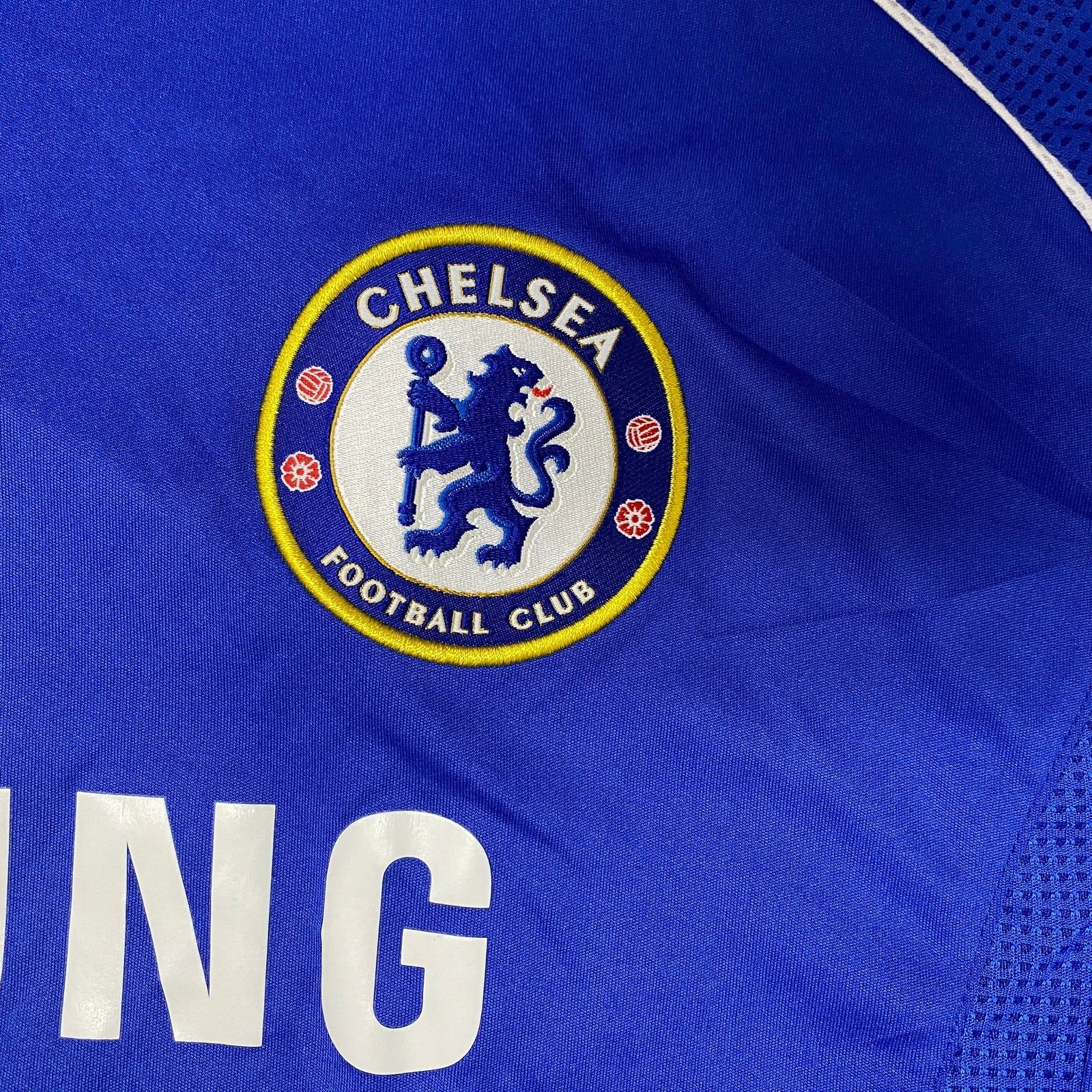 Adidas Vintage Chelsea Football Adidas Ballack 13 2006 Home Jersey Size US XXL / EU 58 / 5 - 17 Thumbnail