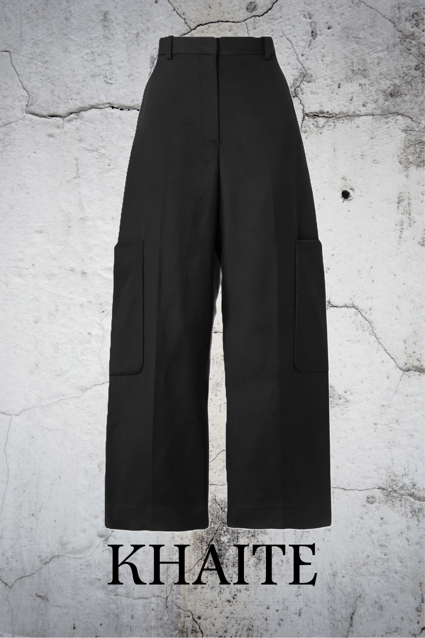 KHAITE Khaite Caiton straight-leg high-waisted cargo trousers Size 28" / US 6 / IT 42 - 1 Thumbnail