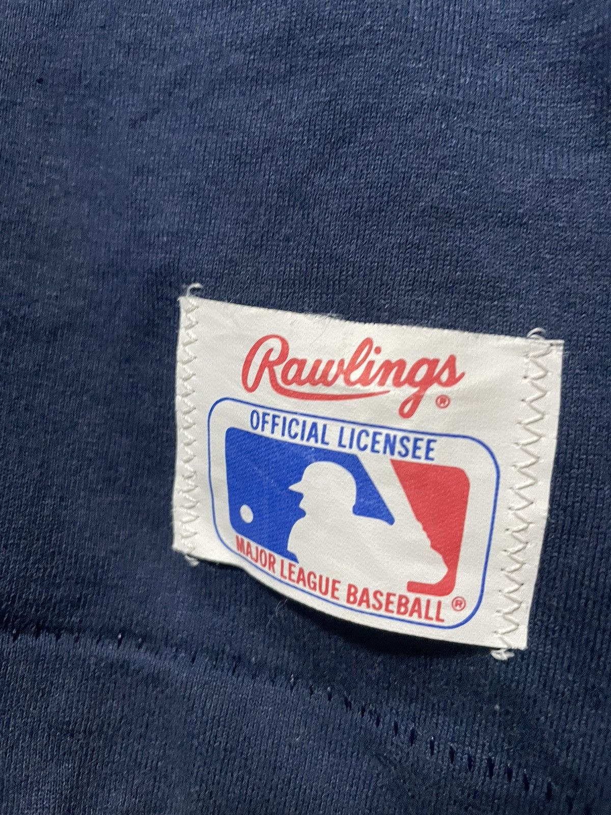 MLB × New York Yankees × Vintage Vintage 80s Rawlings New York Yankees T Shirt Logo Tee Size US L / EU 52-54 / 3 - 7 Thumbnail