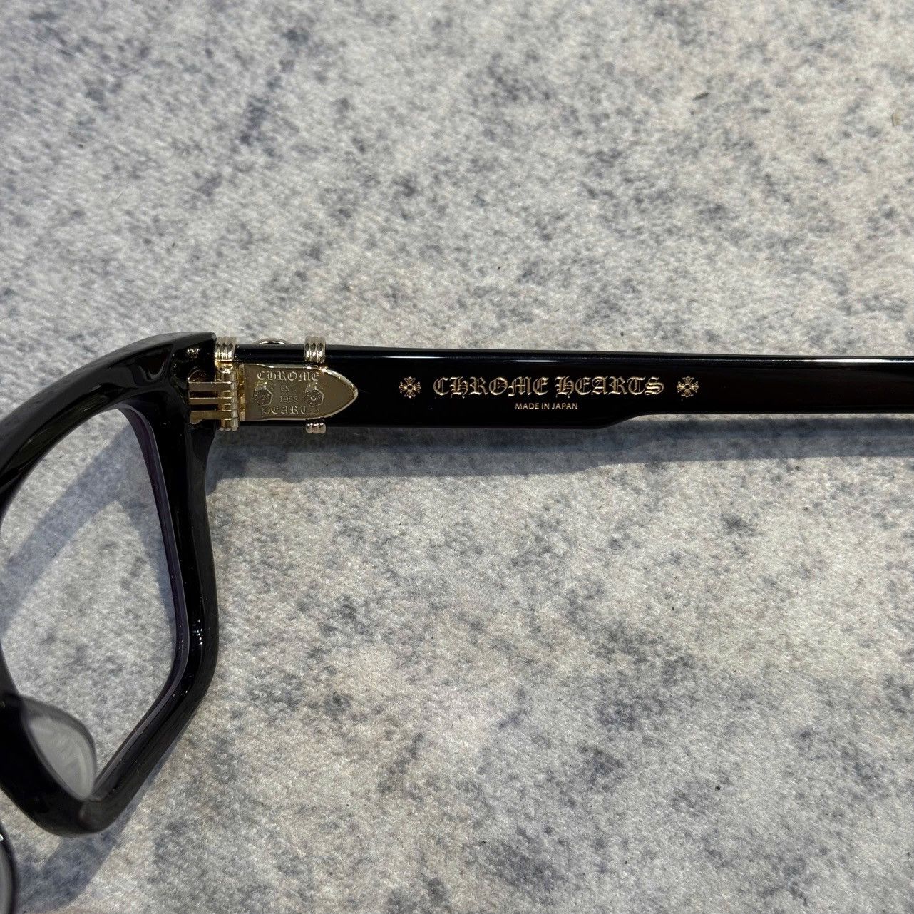 Chrome Hearts CHROME HEARTS HALLLAMANASS BLACK/18KGP Size ONE SIZE - 6 Thumbnail