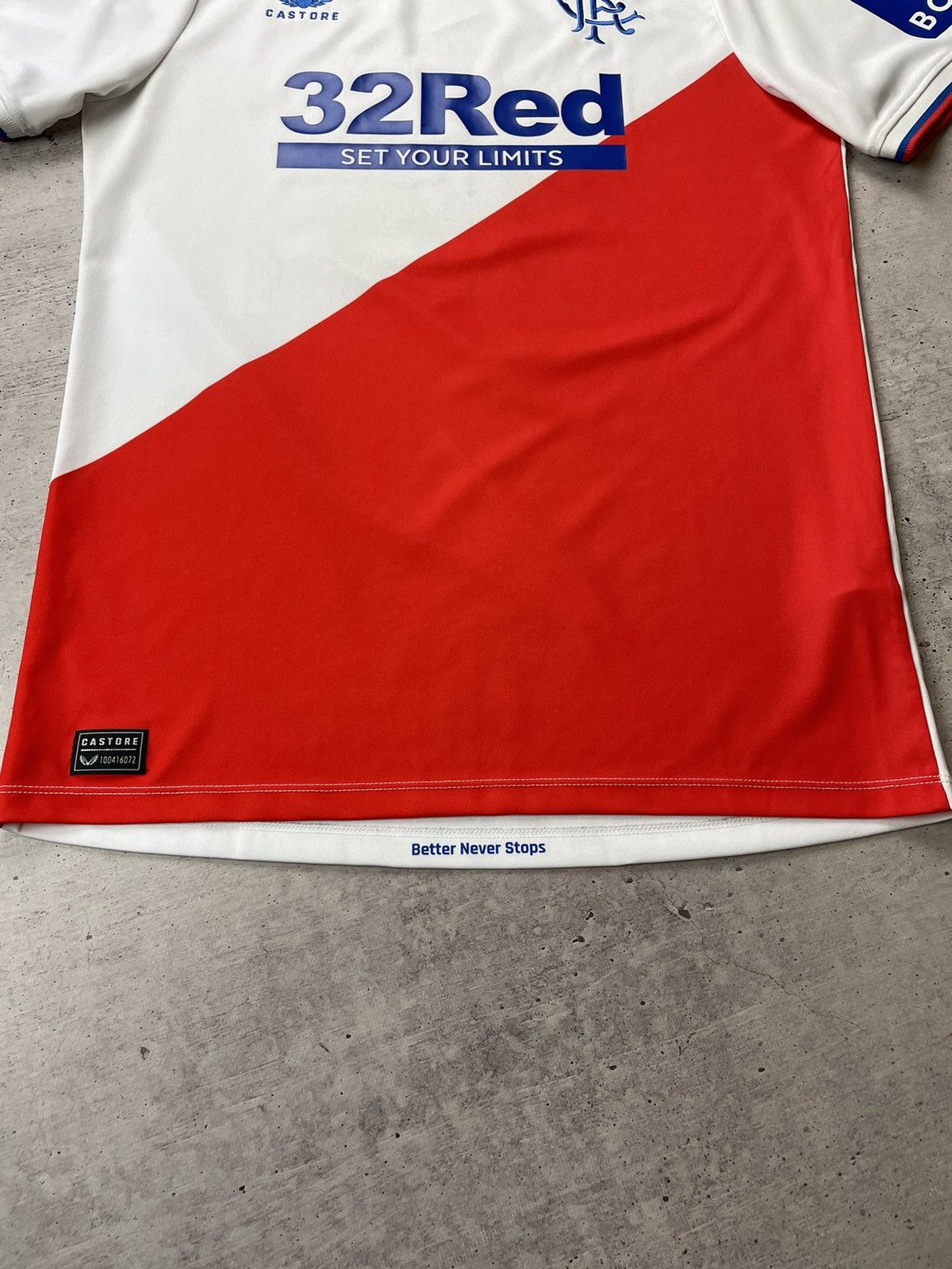 Castore Castore Glasgow Rangers Soccer Jersey Size M Size US M / EU 48-50 / 2 - 4 Thumbnail