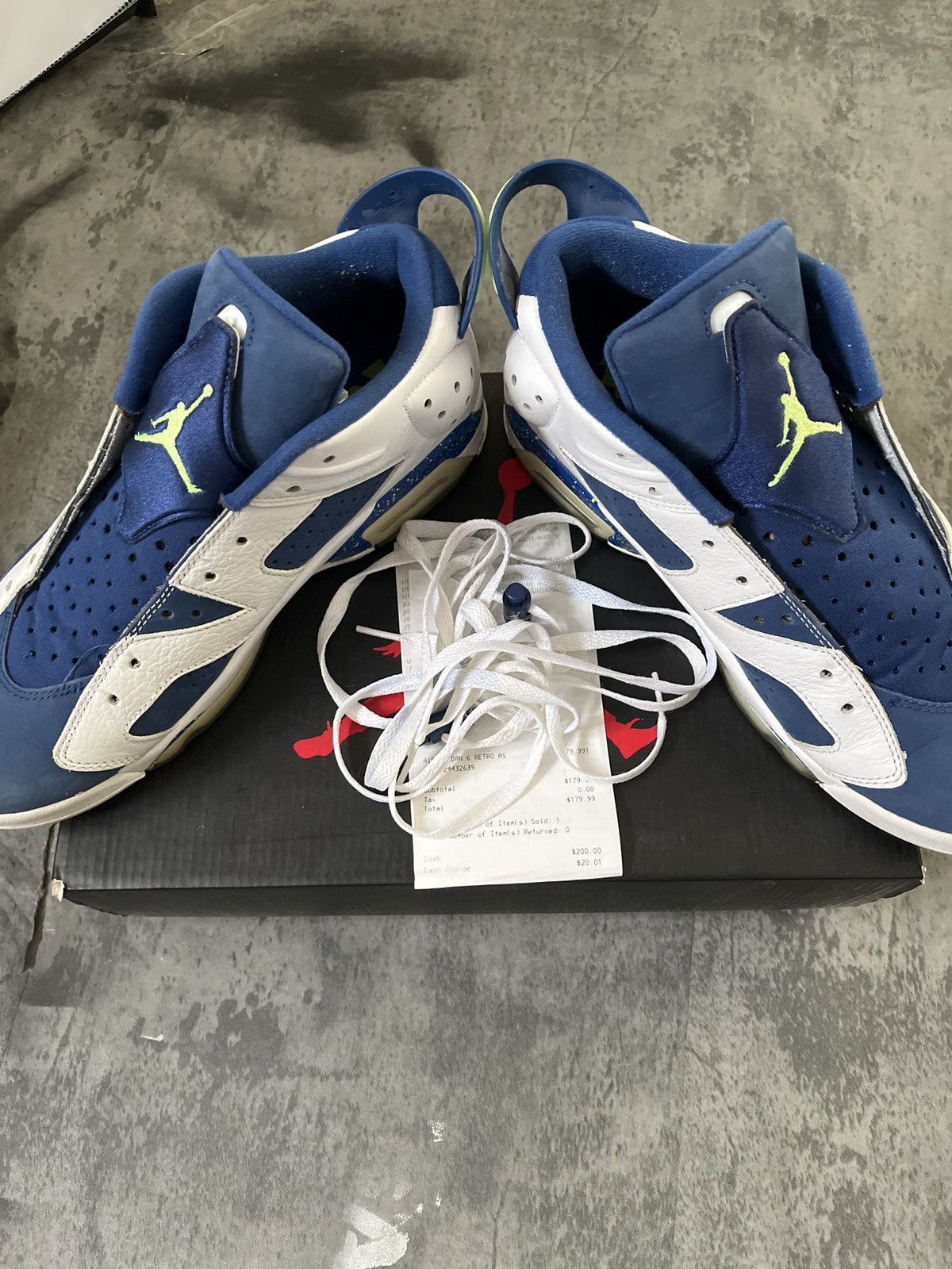 Jordan Brand Air Jordan VI 6 Low Retro – Size 8 Size US 8 / EU 41 - 5 Thumbnail