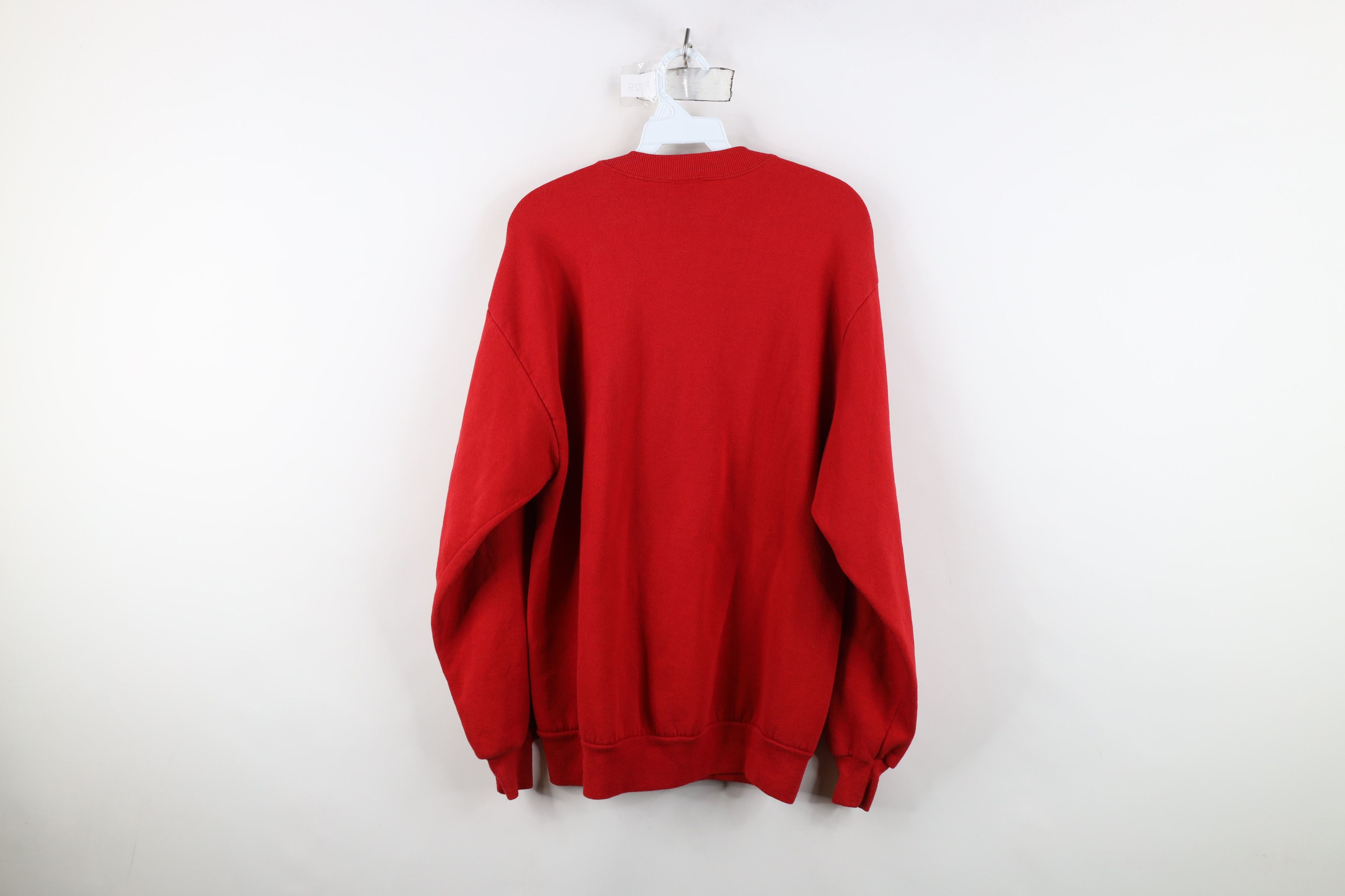 Vintage Vintage 90s Streetwear Paint Farmhouse Dog Puppy Sweatshirt Size L / US 10 / IT 46 - 14 Thumbnail