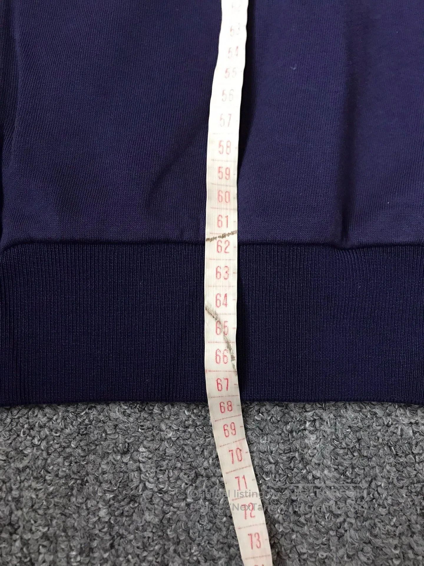 Versace Purple V-Neck Sweatshirt with Leather Pocket. Size US M / EU 48-50 / 2 - 8 Thumbnail