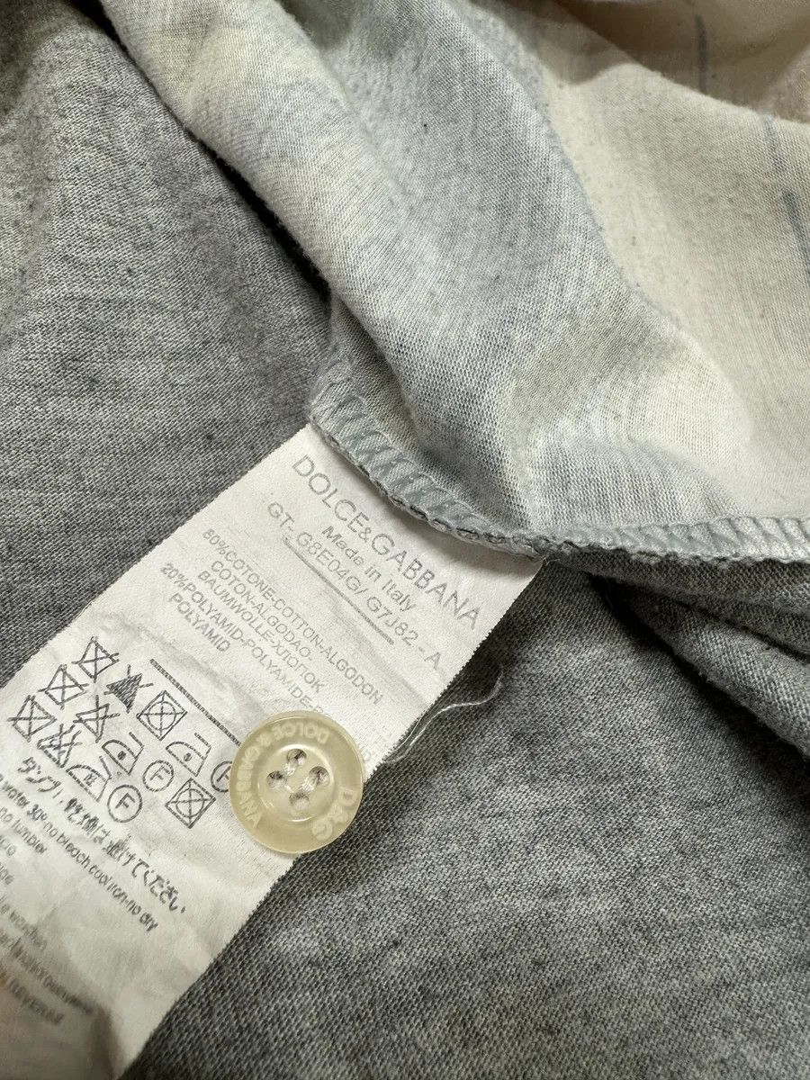 Dolce & Gabbana AW2014 Dolce & Gabbana Grey Templo Polo Shirt Size US S / EU 44-46 / 1 - 6 Thumbnail