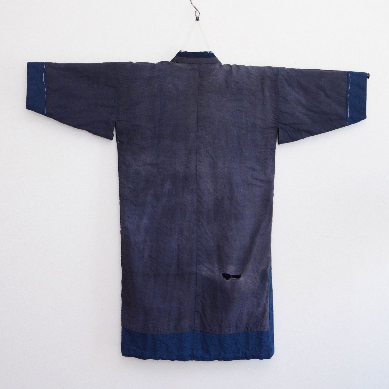 Other Indigo Kasuri Cotton Kimono Showa Era Vintage for Remake Use Size XS / US 0-2 / IT 36-38 - 5 Thumbnail