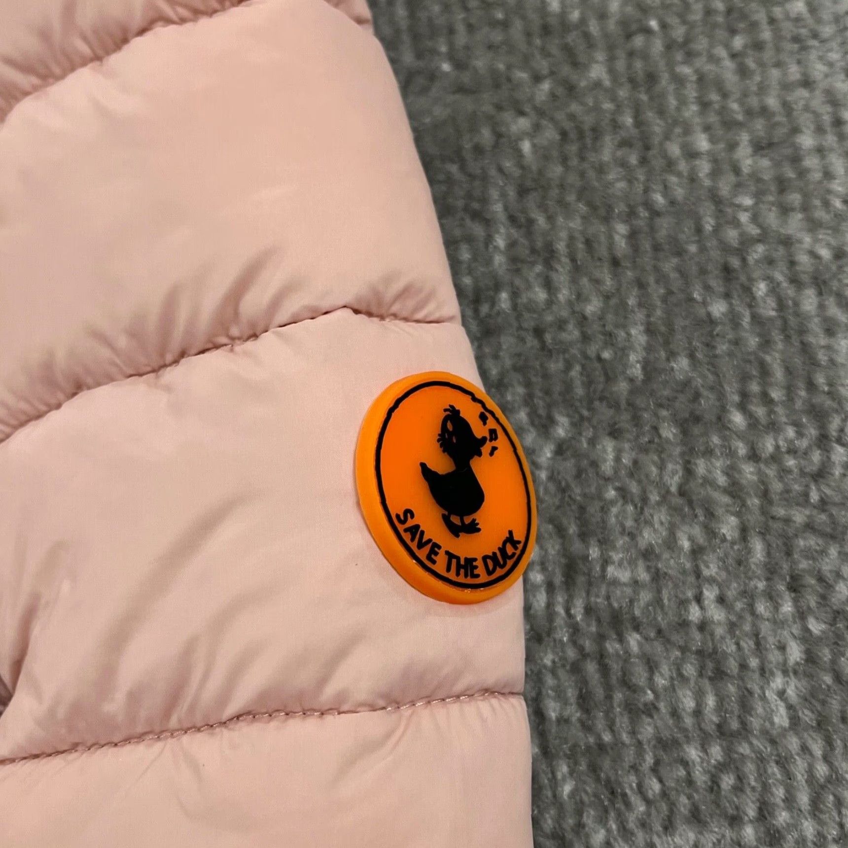 Save The Duck Save The Duck Plumtech Vest Womens Size 3 Large Blush Pink Puffer Coat Full Zip Size L / US 10 / IT 46 - 3 Thumbnail