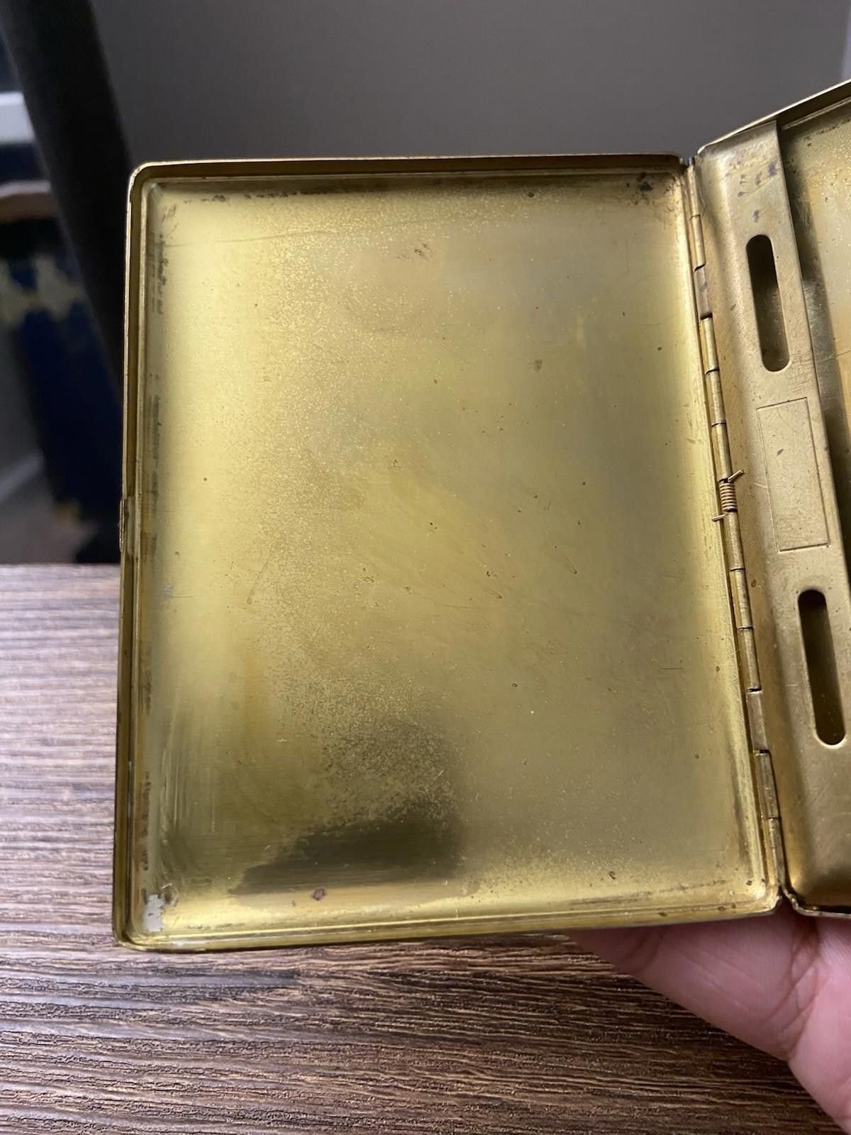 Vintage Suntory Whiskey Vintage Jigger Bar Brass Cigarette Card Case Size ONE SIZE - 12 Thumbnail