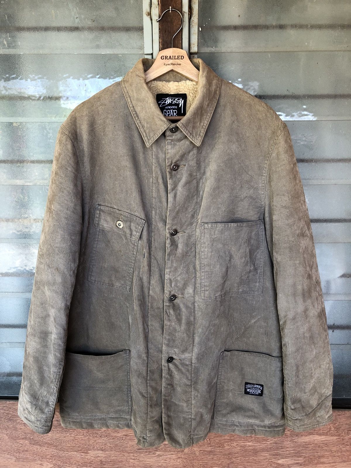 Stussy Vintage Stussy Garment Workgear Jacket Size US L / EU 52-54 / 3 - 2 Thumbnail