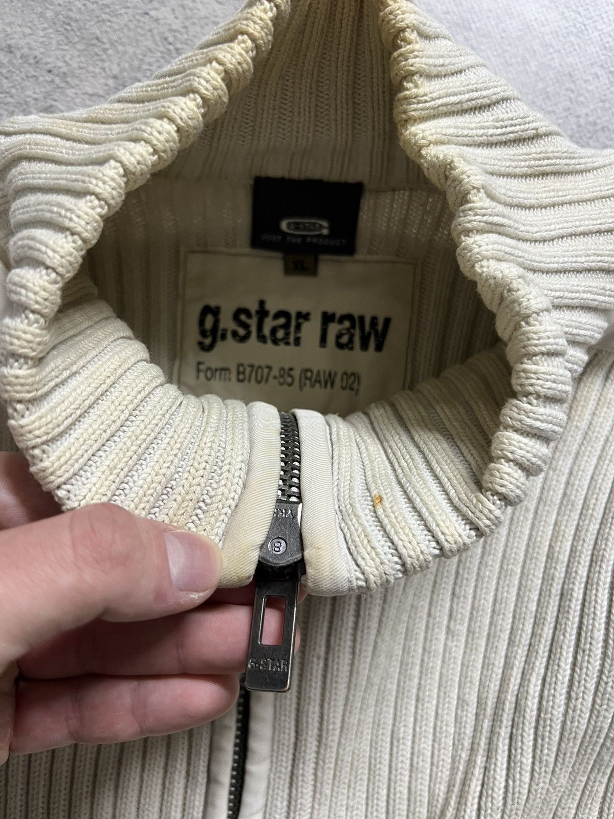 G-Star Vintage Y2K Diesel vibe G-Star RAW Knit Sweater 00’s Size US XL / EU 56 / 4 - 10 Thumbnail