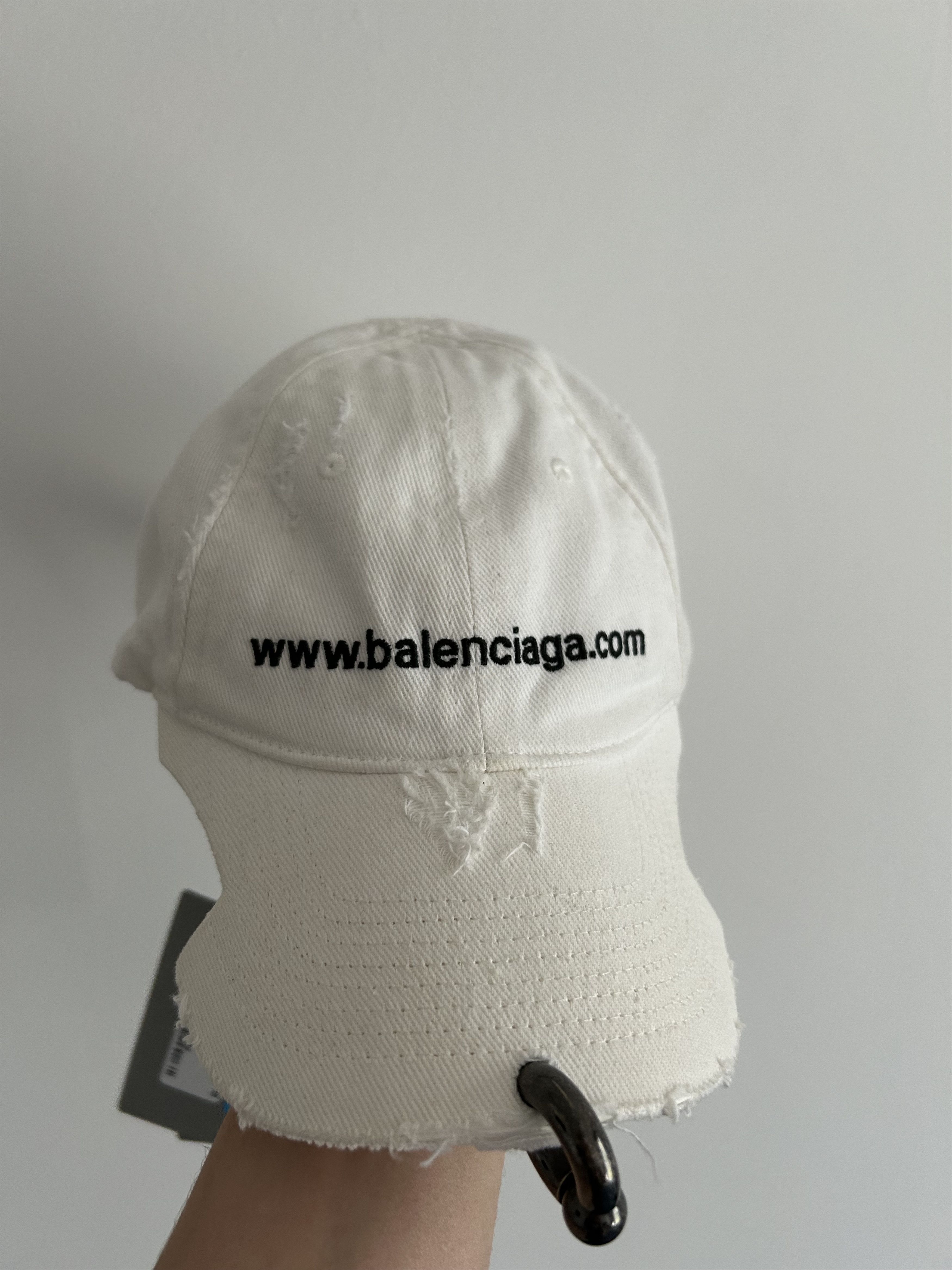 帽子 Balenciaga Front Piercing Cap Balenciaga Balenciaga Heavy Piercing Cap Mud Show SS23 | Grailed