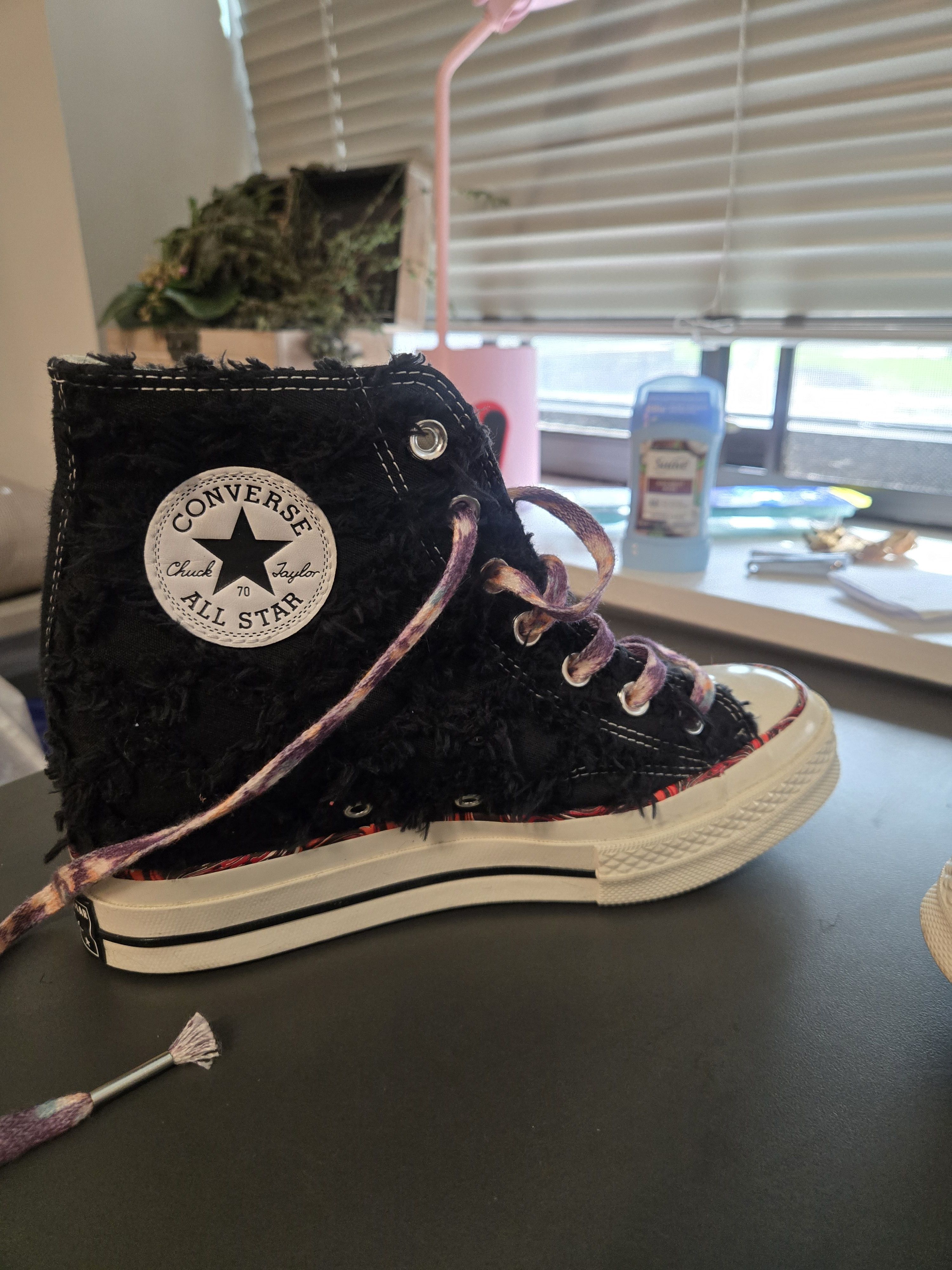 Converse × Isabel Marant Hi-top Black Isabelle Marrant Converse Sneakers Size US 8.5 / IT 38.5 - 5 Thumbnail