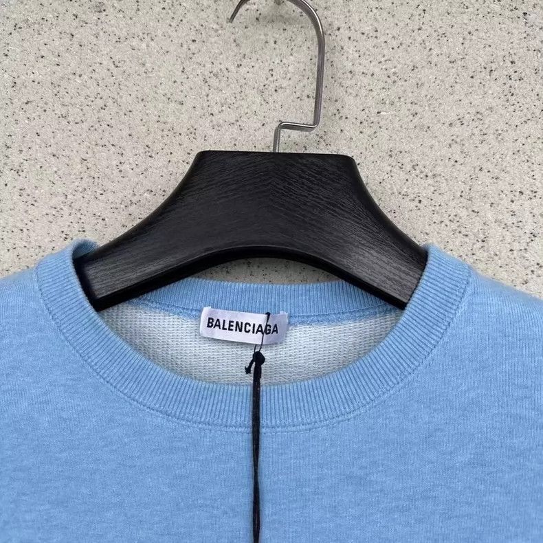 Balenciaga Balenciaga Haze Blue Buckle Hoodie Size US S / EU 44-46 / 1 - 2 Thumbnail