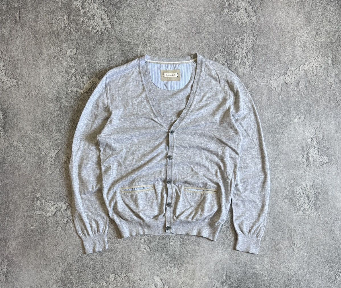 Massimo Dutti Massimo Dutti L button up cardigan pullover jumper knitwear Size US L / EU 52-54 / 3 - 9 Thumbnail