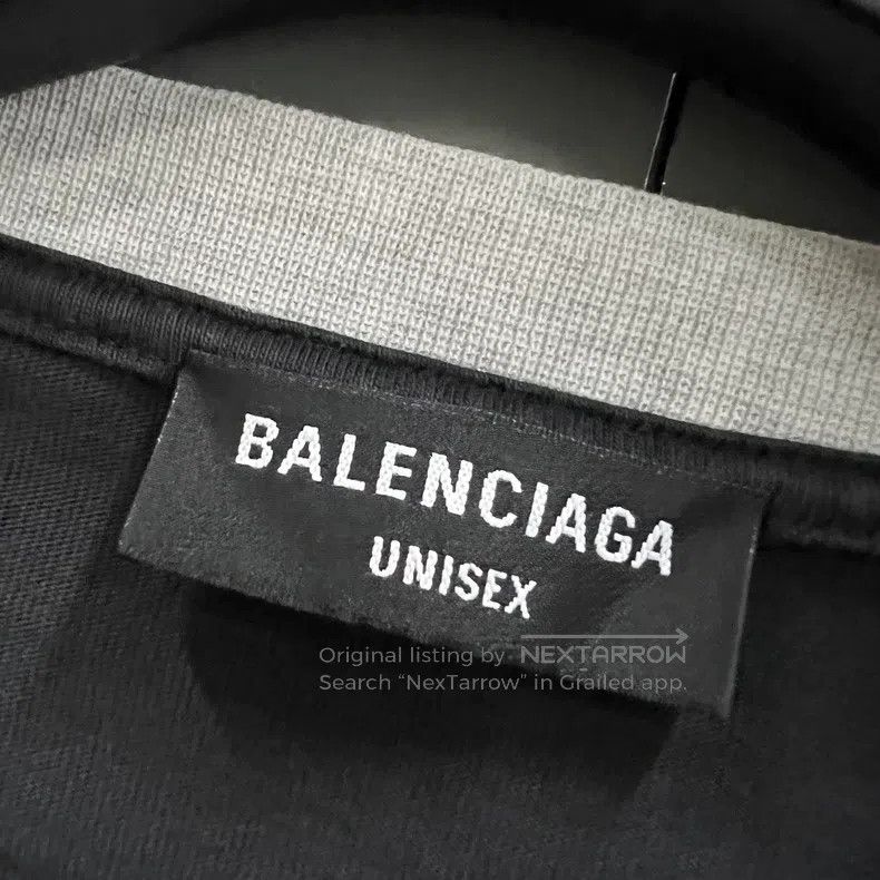 Balenciaga Balenciaga Color Block Circle Logo Embroidered Short Sleev Size US M / EU 48-50 / 2 - 4 Thumbnail
