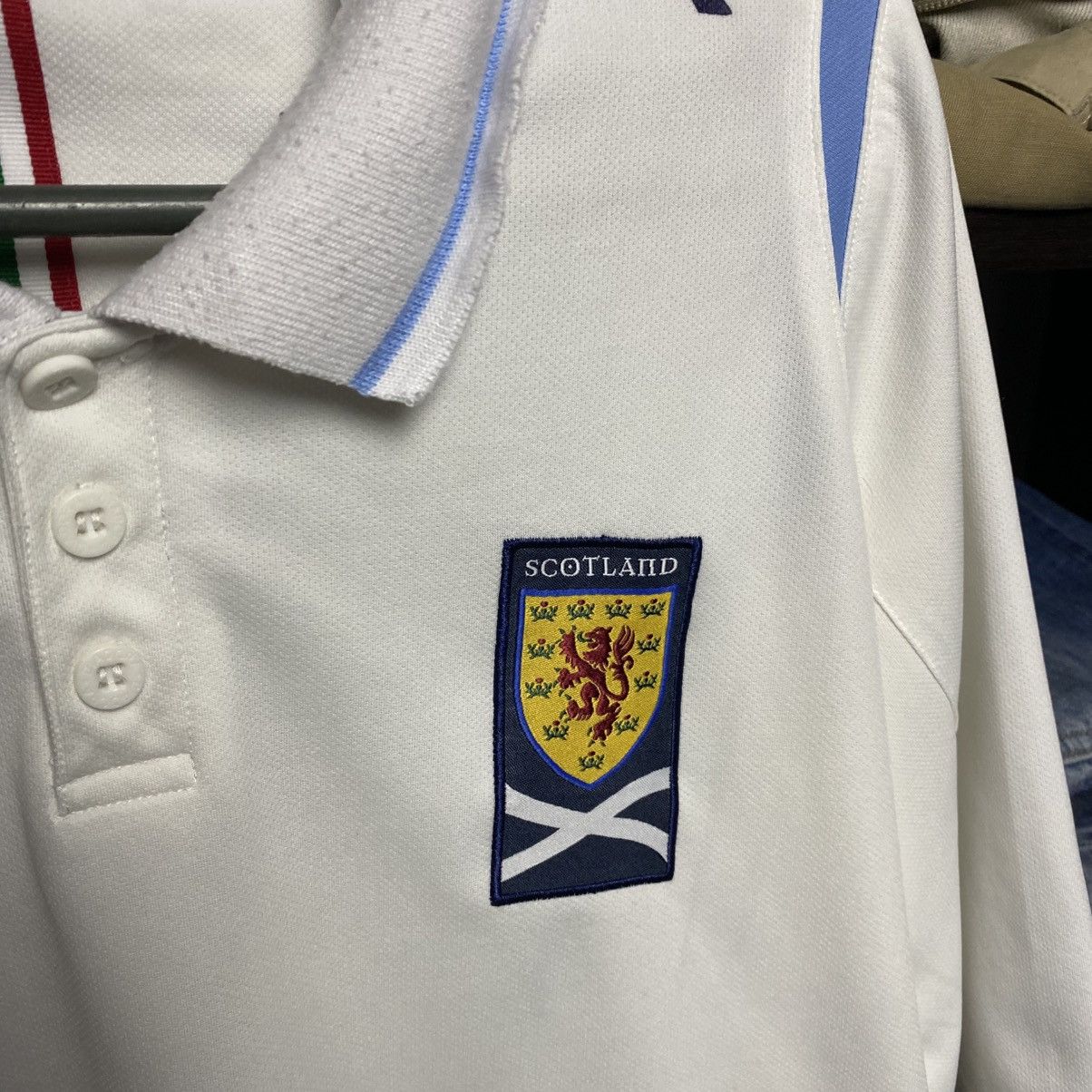 Diadora Vintage Diadora Scotland 2000’s Home soccer jersey size L Size US L / EU 52-54 / 3 - 4 Thumbnail