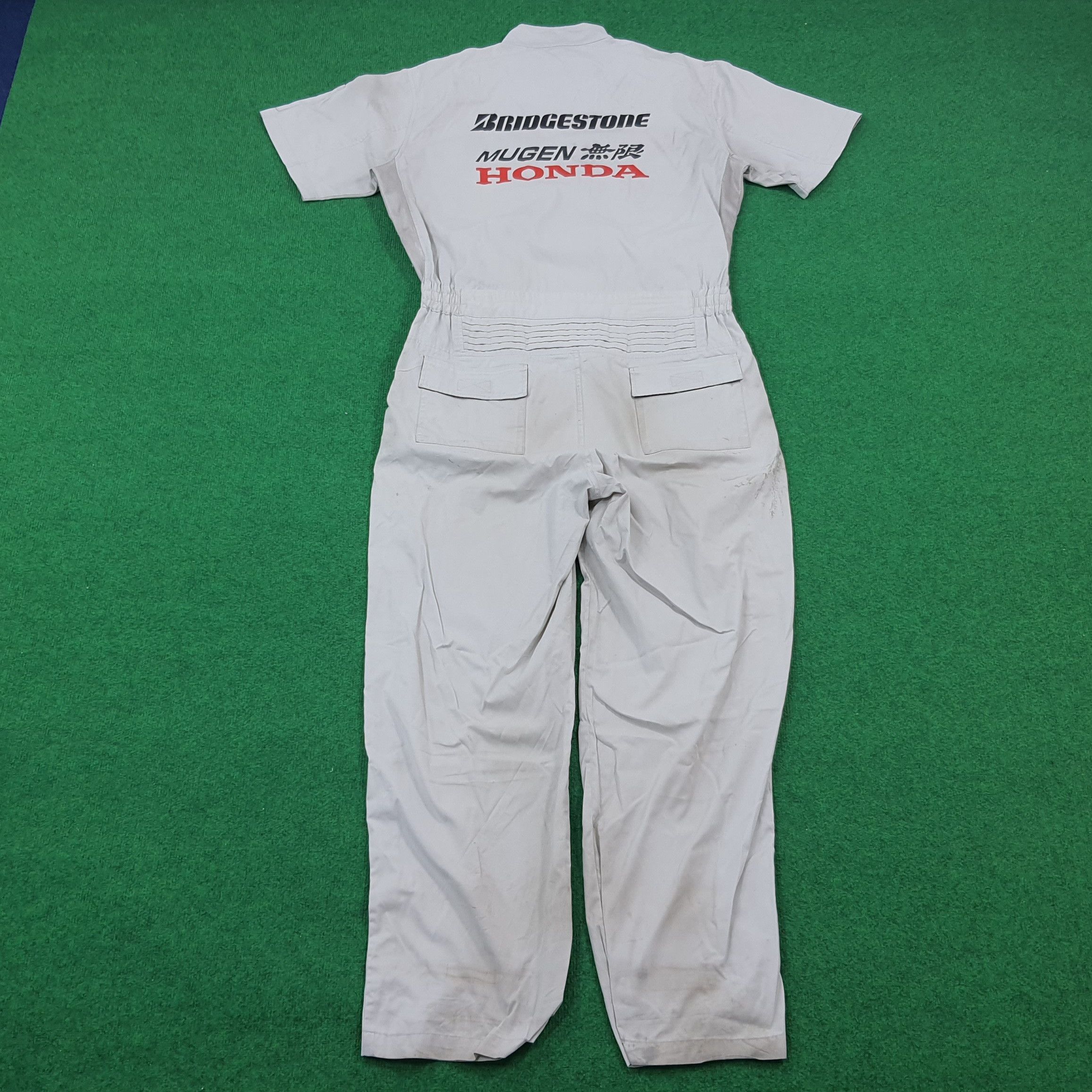 Japanese Brand × Vintage Vintage Mugen HONDA Japan Motorsports Racing Coverall Size US L / EU 52-54 / 3 - 2 Thumbnail