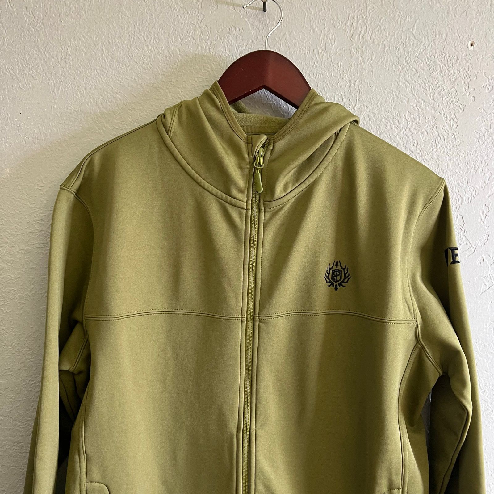 Vintage Born Primitive Hoodie Jacket Green Full Zip Performance M Size US M / EU 48-50 / 2 - 2 Thumbnail