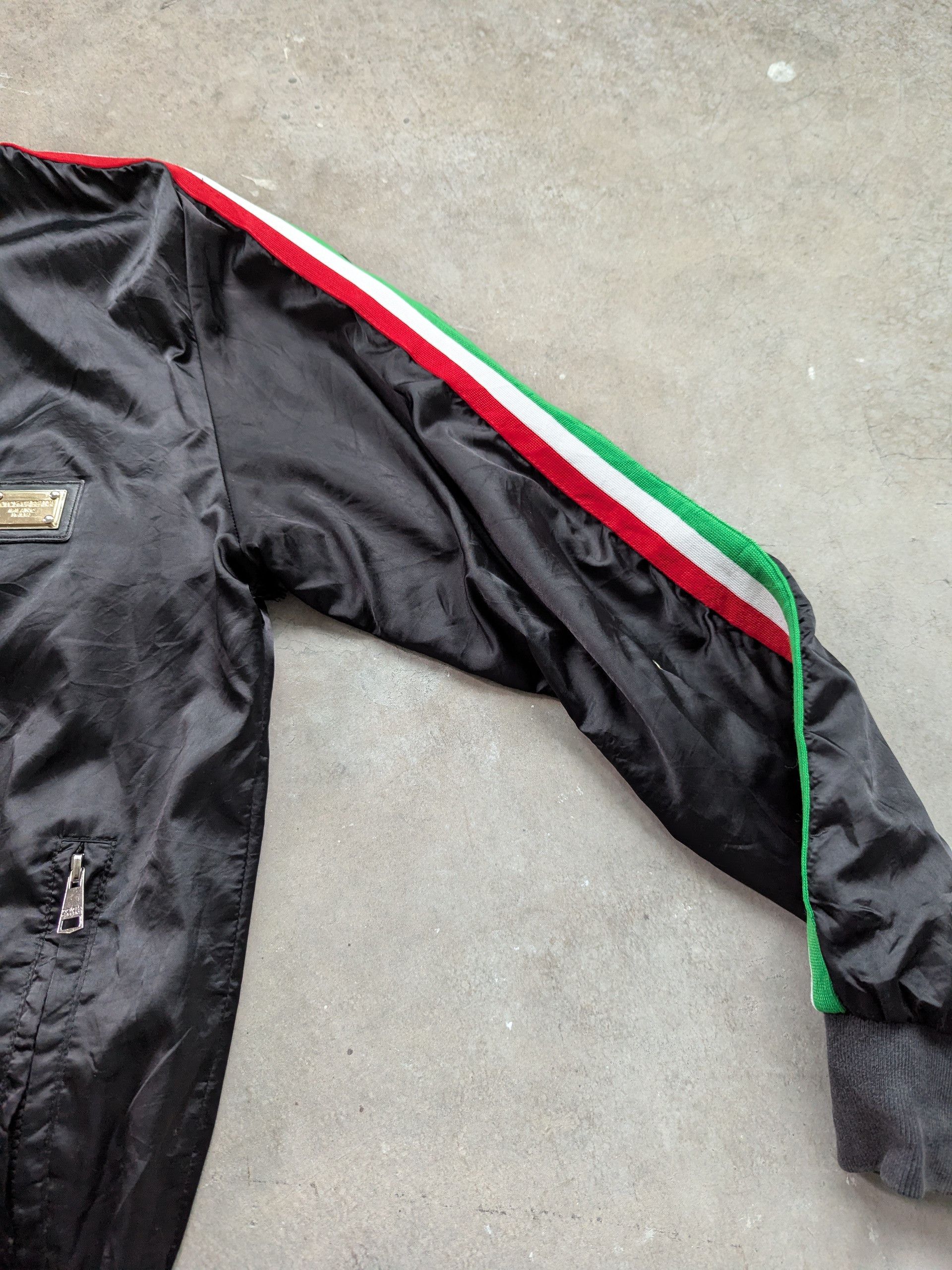 Dolce & Gabbana Dolce Gabbana Black Jacket 3 Stripe Size US M / EU 48-50 / 2 - 7 Thumbnail