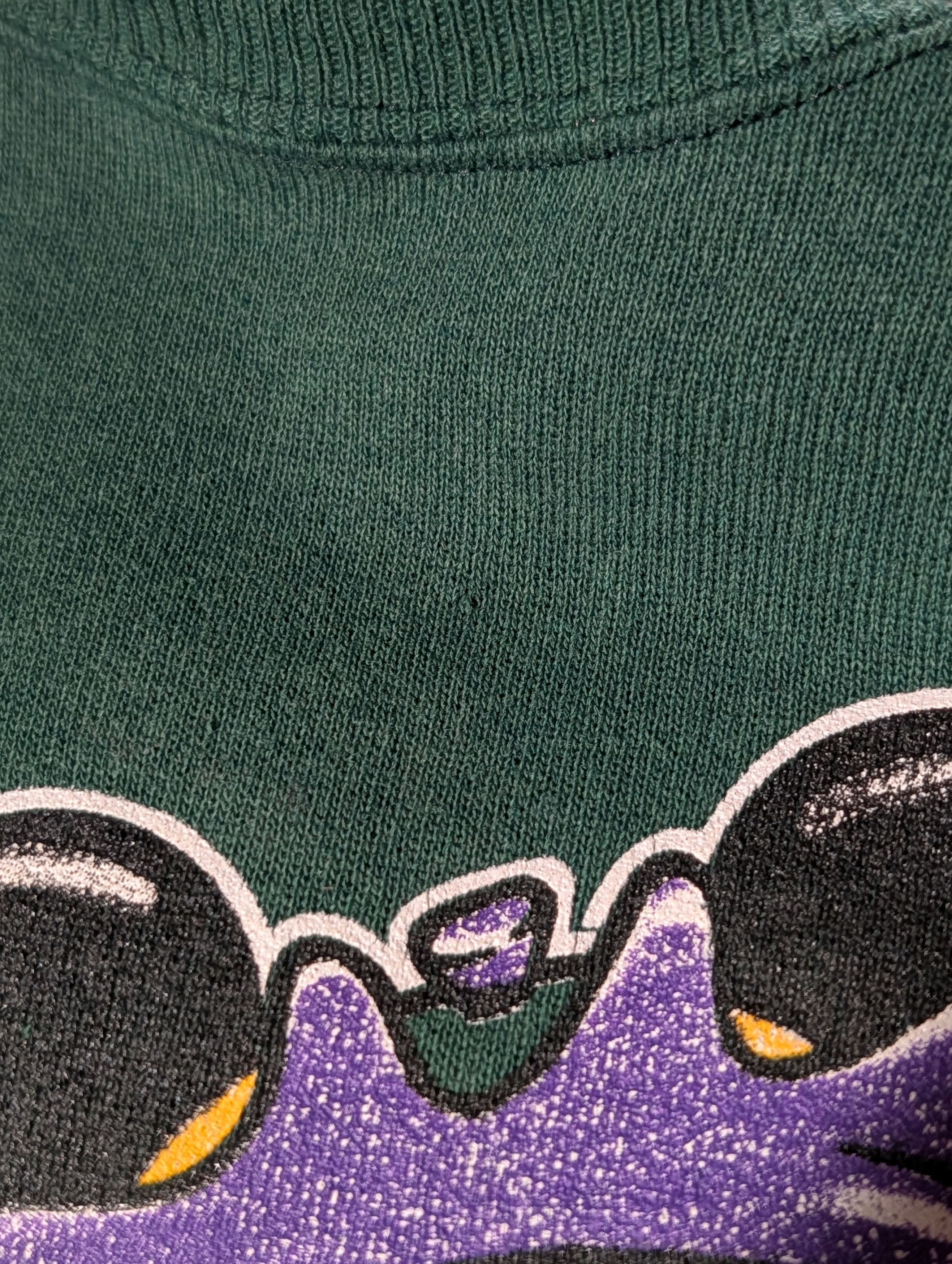 Disney Vintage 90s Mickey Mouse and Friends Donald Pluto Sweatshirt Size XL / US 12-14 / IT 48-50 - 7 Thumbnail