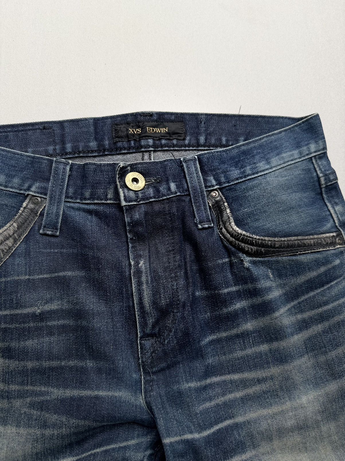 Japanese Brand Edwin lace-up flare jeans Size US 28 / EU 44 - 4 Thumbnail