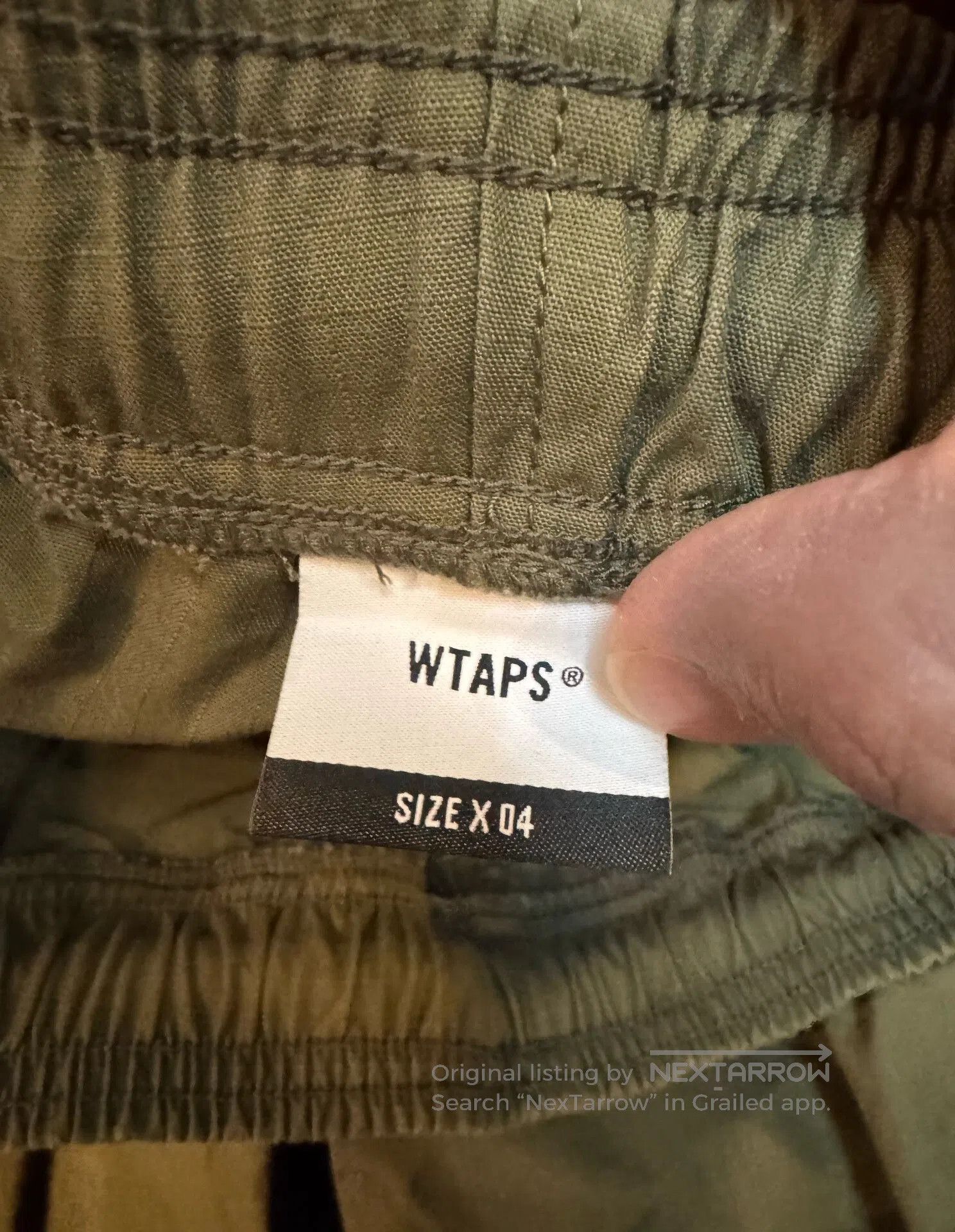 Wtaps WTAPS 24AW Relaxed Washed Casual Pants. Size US 28 / EU 44 - 4 Thumbnail