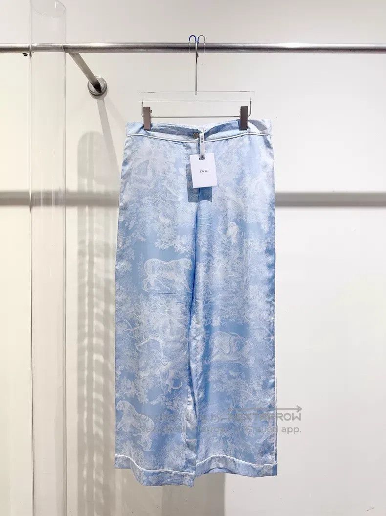 Dior Dior Zoo series trousers Size 26" / US 2 / IT 38 - 1 Thumbnail
