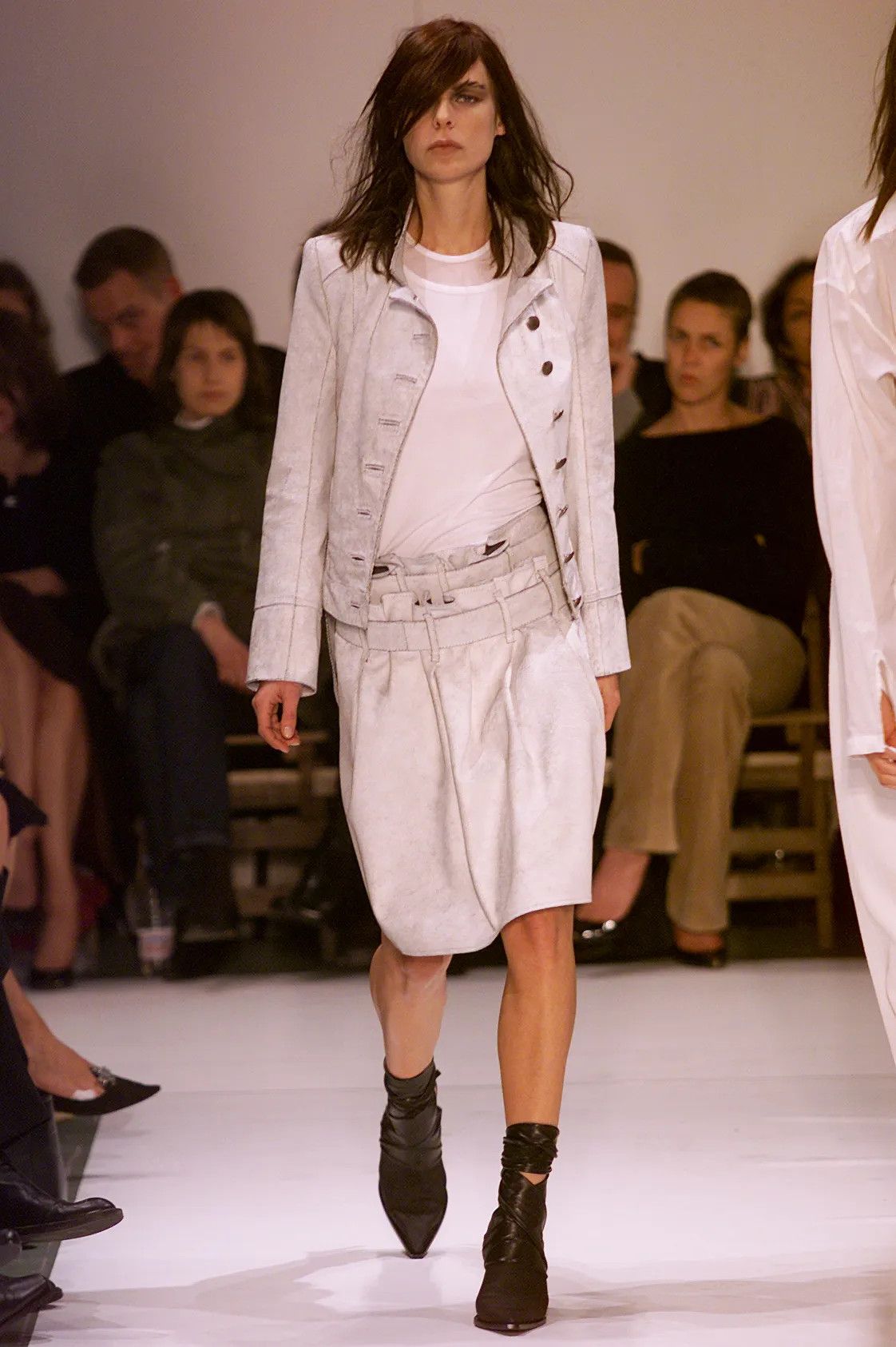 Ann Demeulemeester Ann Demeulemeester SS02 Leather Pants Size 26" / US 2 / IT 38 - 4 Thumbnail
