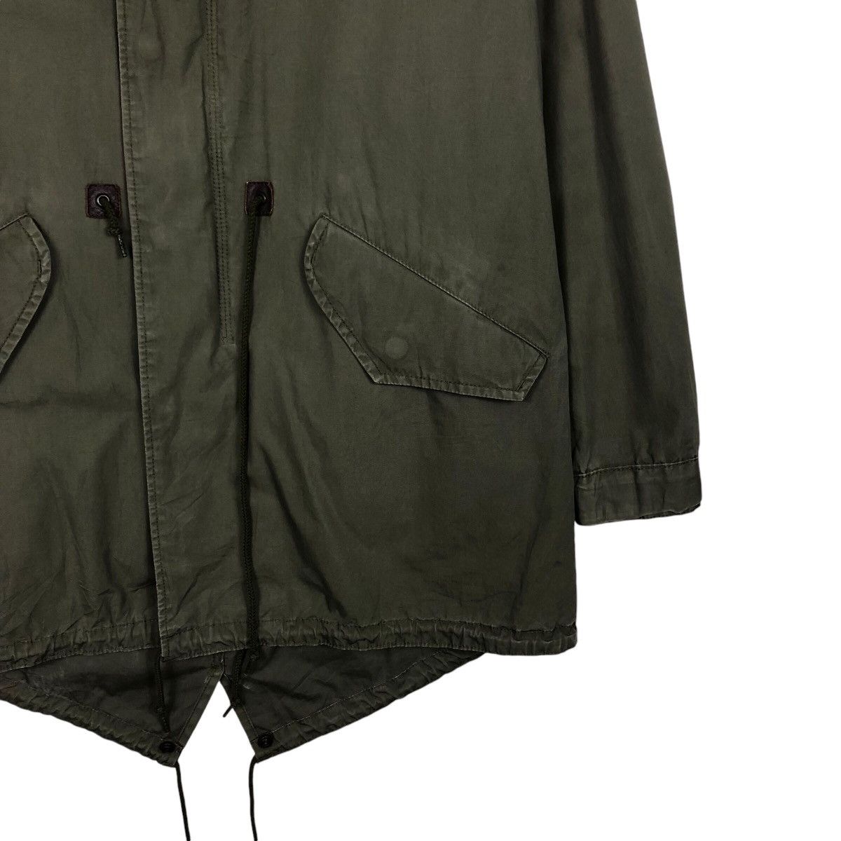 Alpha Industries × Vintage 📌Vintage Heavy Military Parka Jacket Alpha Industries Size US M / EU 48-50 / 2 - 6 Thumbnail