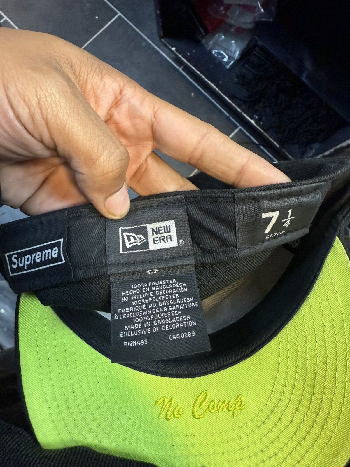 Supreme Supreme 2021 World Opening Fitted Hat 7 1/4 Size ONE SIZE - 5 Thumbnail