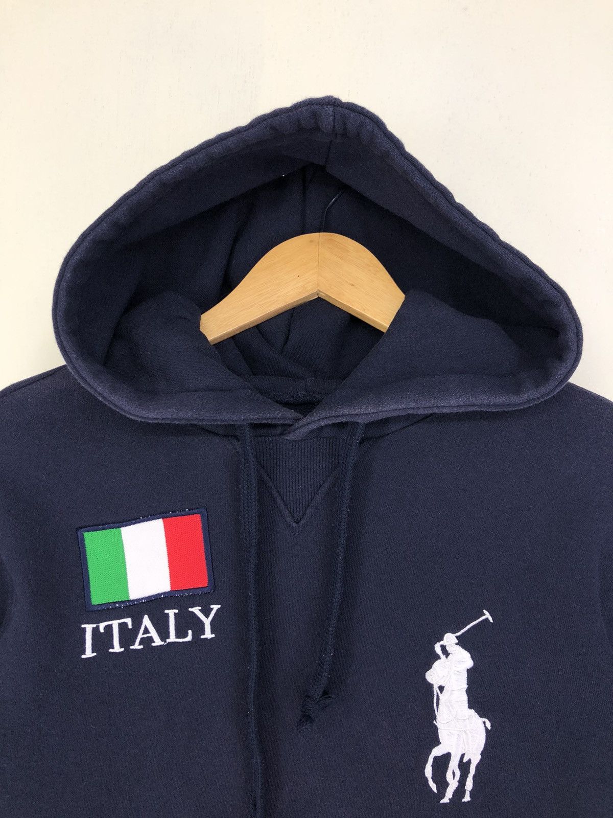 Polo Ralph Lauren × Ralph Lauren × Vintage Vintage Polo Ralph Lauren Italy No3 Hoodie Size US M / EU 48-50 / 2 - 3 Thumbnail